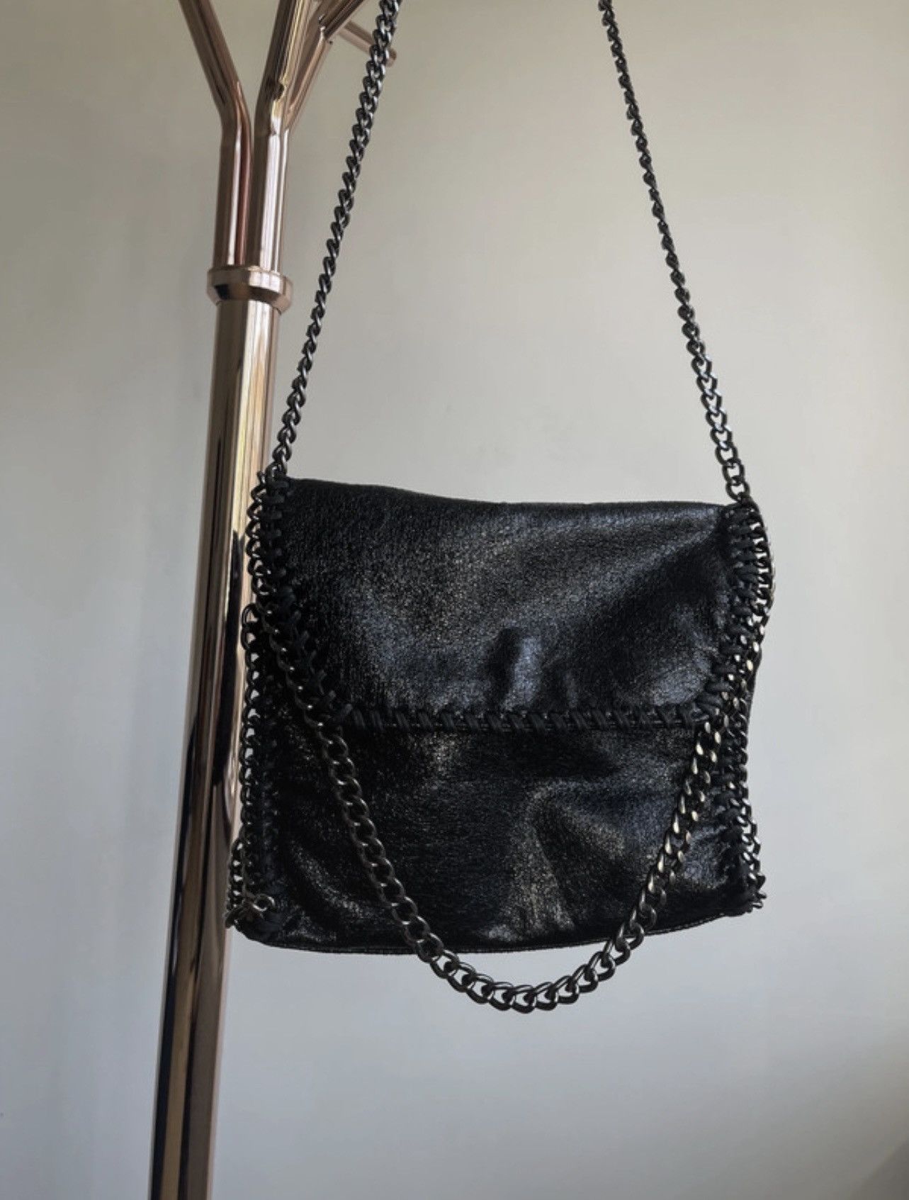 Other Shiny handbag on a metal chain, glamorous disco Size ONE SIZE - 12 Thumbnail