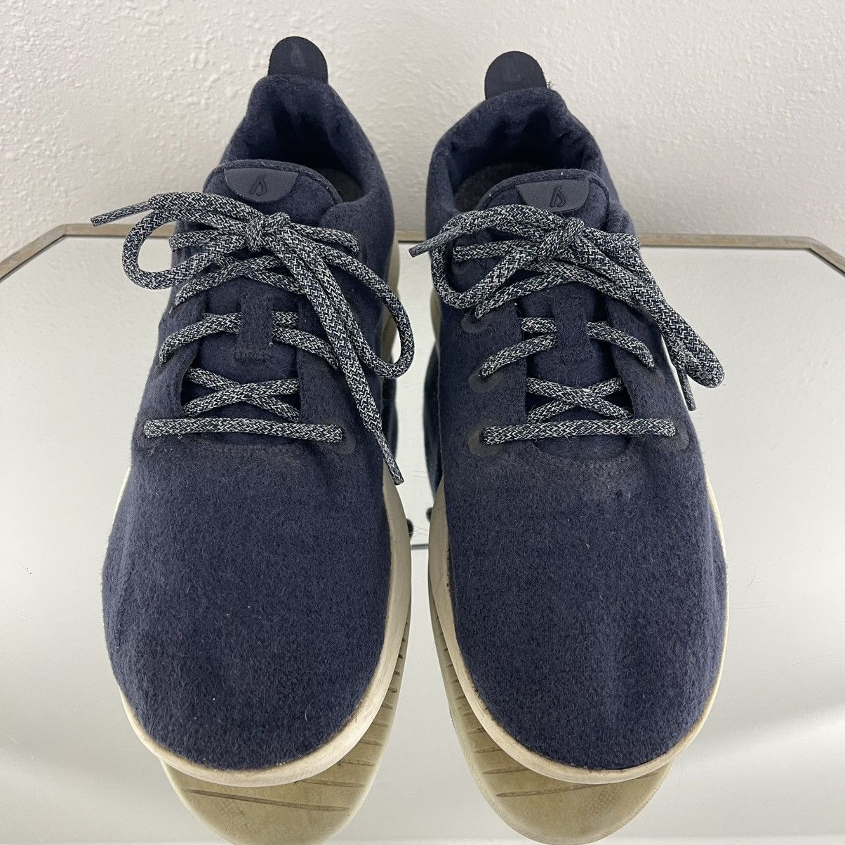 Allbirds ALLBIRDS Mens Dark Blue Merino Wool Tree Runner Sneakers Size US 13 / EU 46 - 4 Thumbnail
