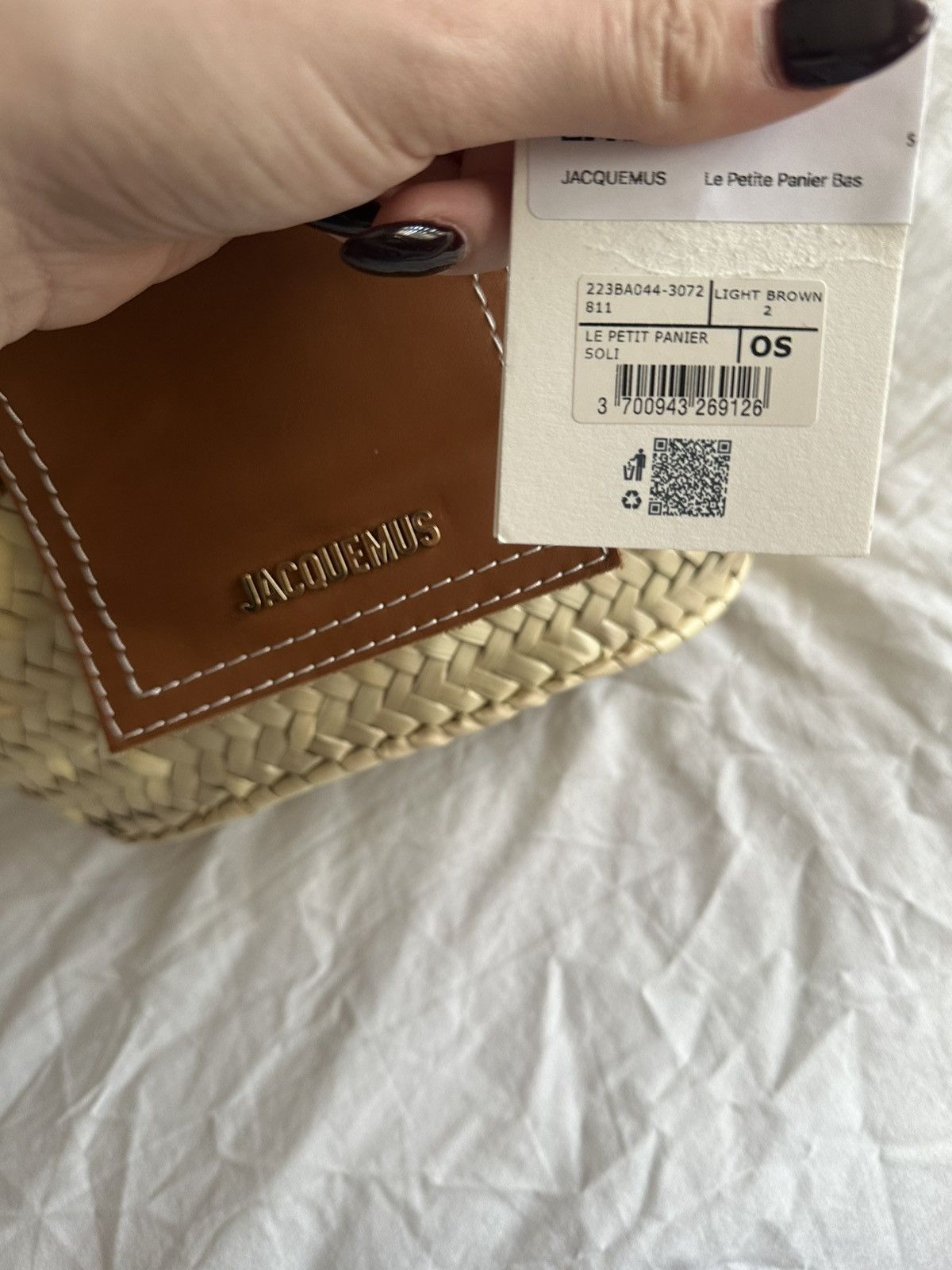 Jacquemus Jacquemus Le Petite Soleil- Brown Size ONE SIZE - 8 Thumbnail