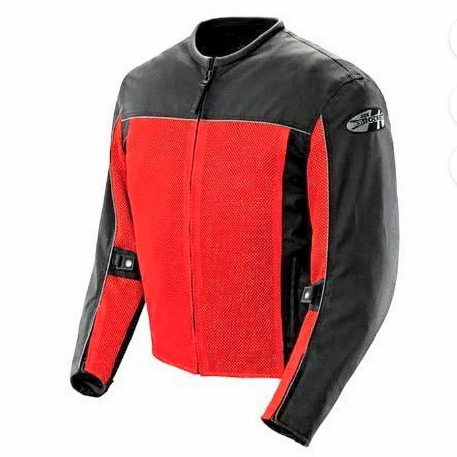 Joe Rocket Joe Rocket Mens Velocity Mesh Jacket Motorcycle Black Red Size US M / EU 48-50 / 2 - 2 Thumbnail