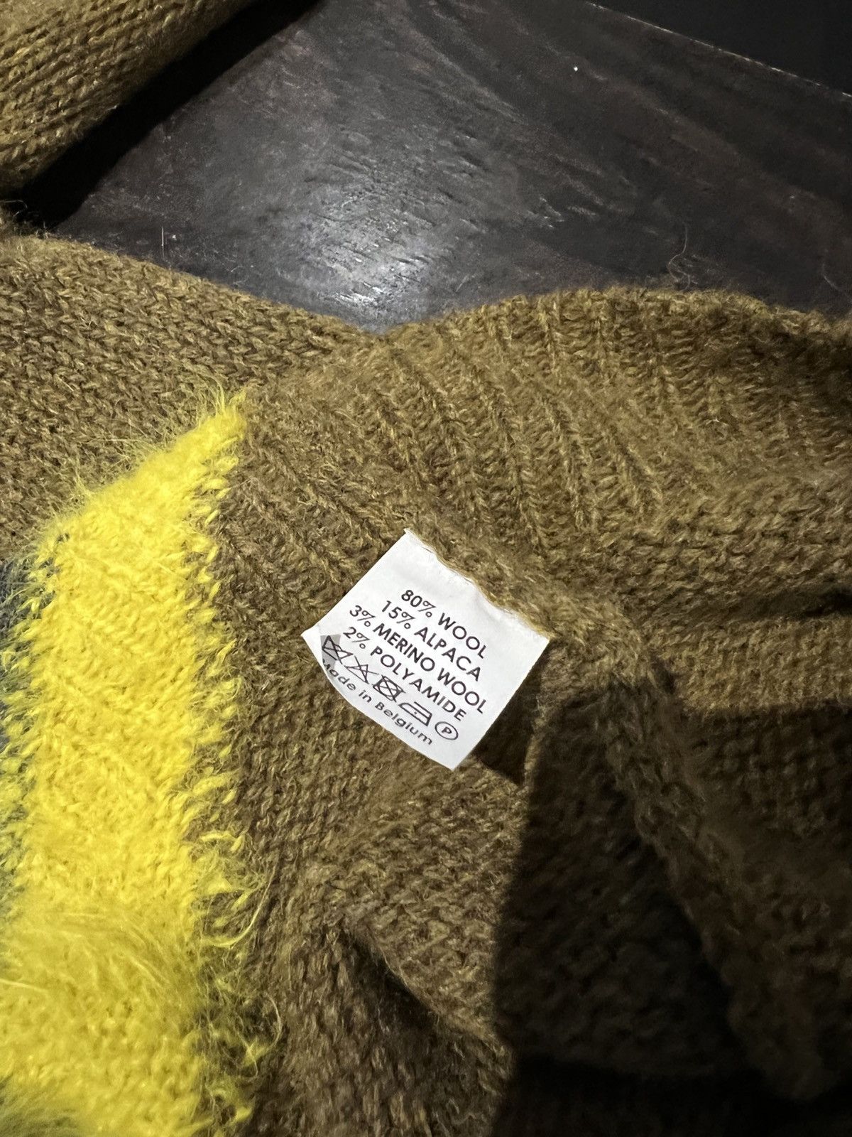 Dries Van Noten Dries Van Noten Lightning Mohair Cardigen Size US L / EU 52-54 / 3 - 5 Thumbnail