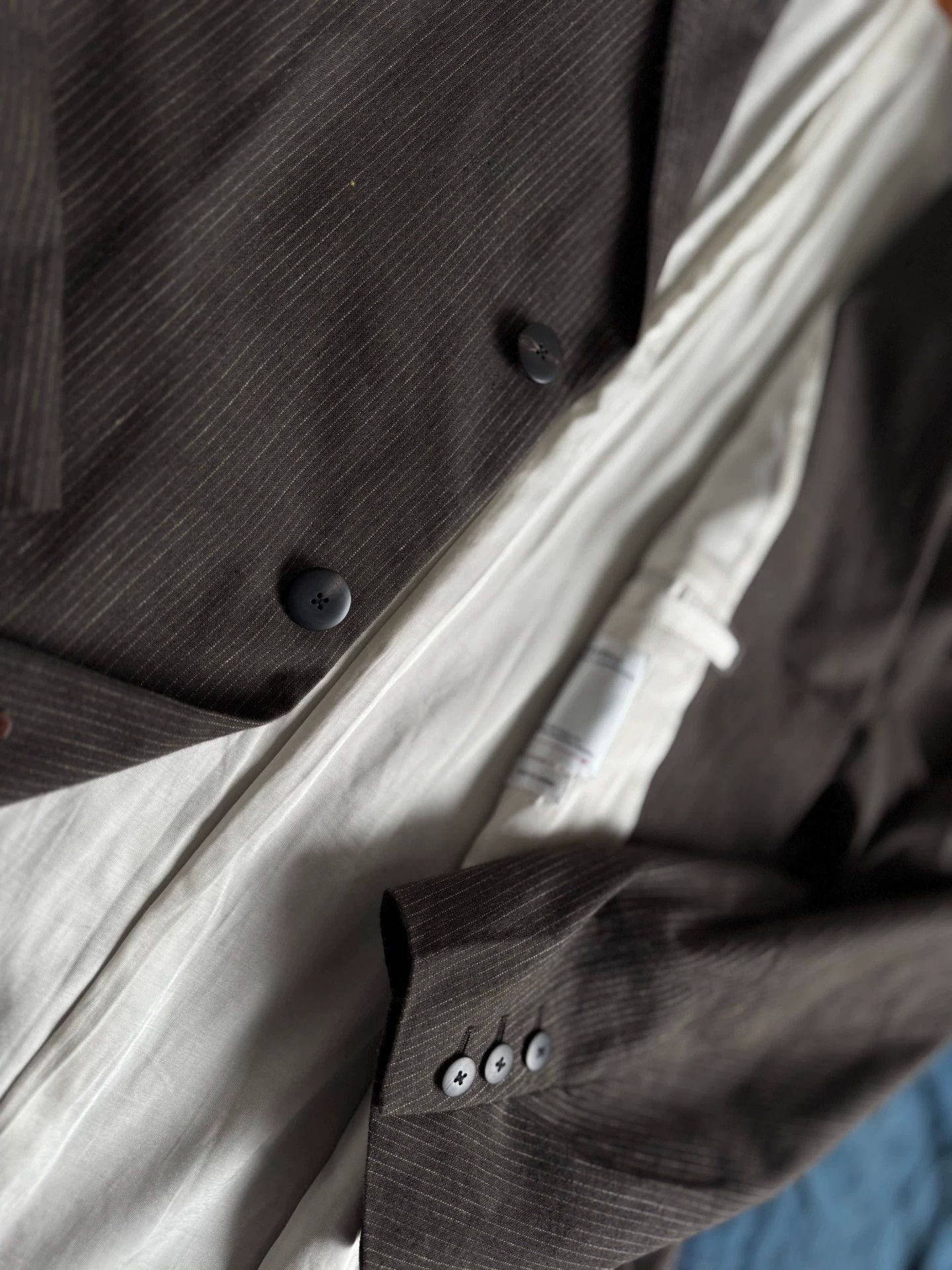Visvim VISVIM 23SS HAMMONS JKT SANTOME Linen Wool Blend Blazer 4 Size US XL / EU 56 / 4 - 8 Thumbnail
