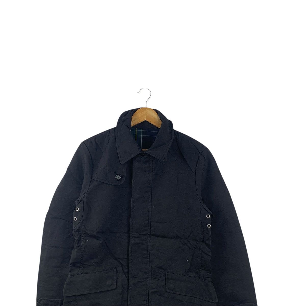 Takeo Kikuchi Vintage TAKEO KIKUCHI JAPAN Tartan Minimalist Design Jacket Size M / US 6-8 / IT 42-44 - 2 Thumbnail