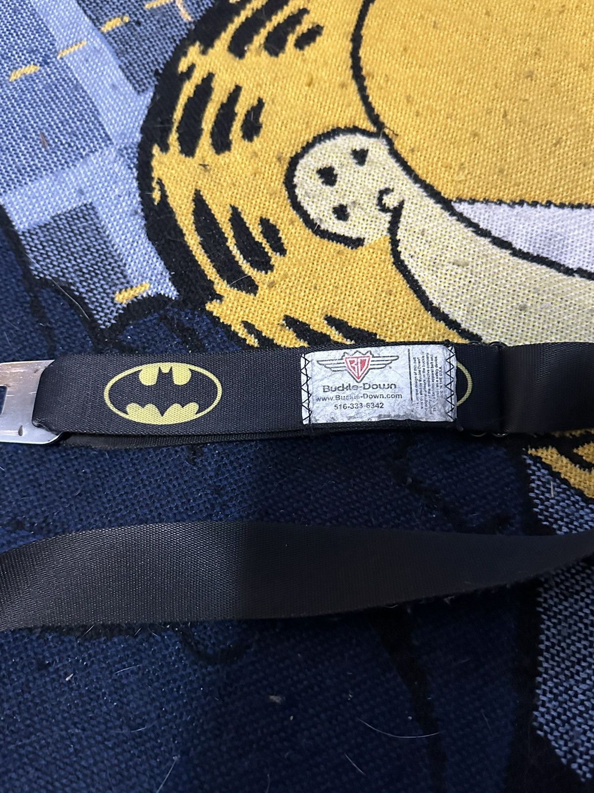 DC Comics Vintage 90s Batman Belt Size 30 - 2 Thumbnail