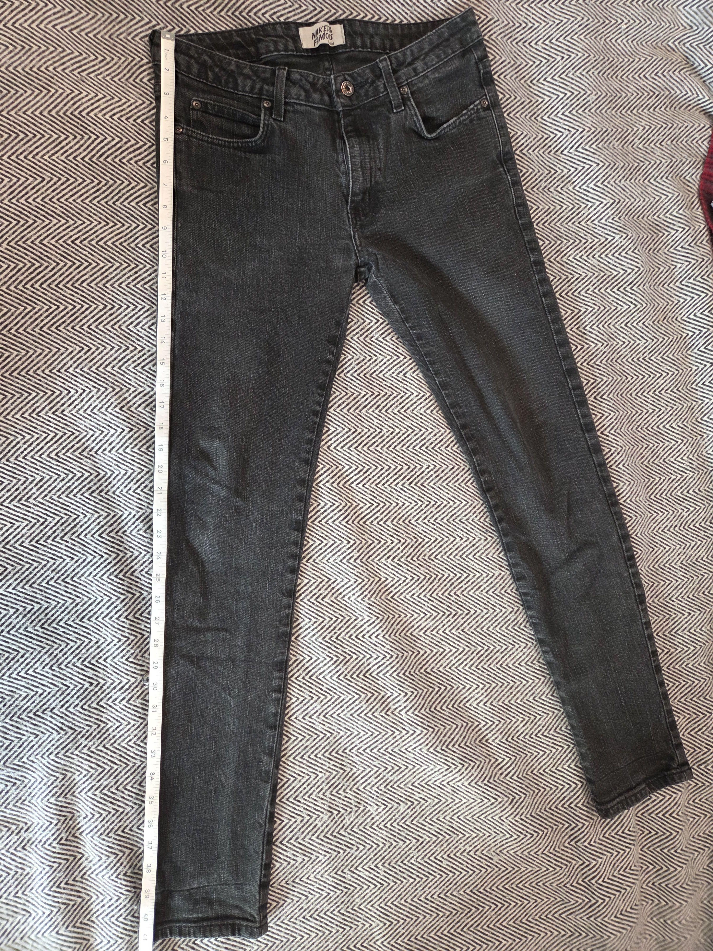 Naked & Famous Kihon Black Stretch Size US 34 / EU 50 - 9 Thumbnail
