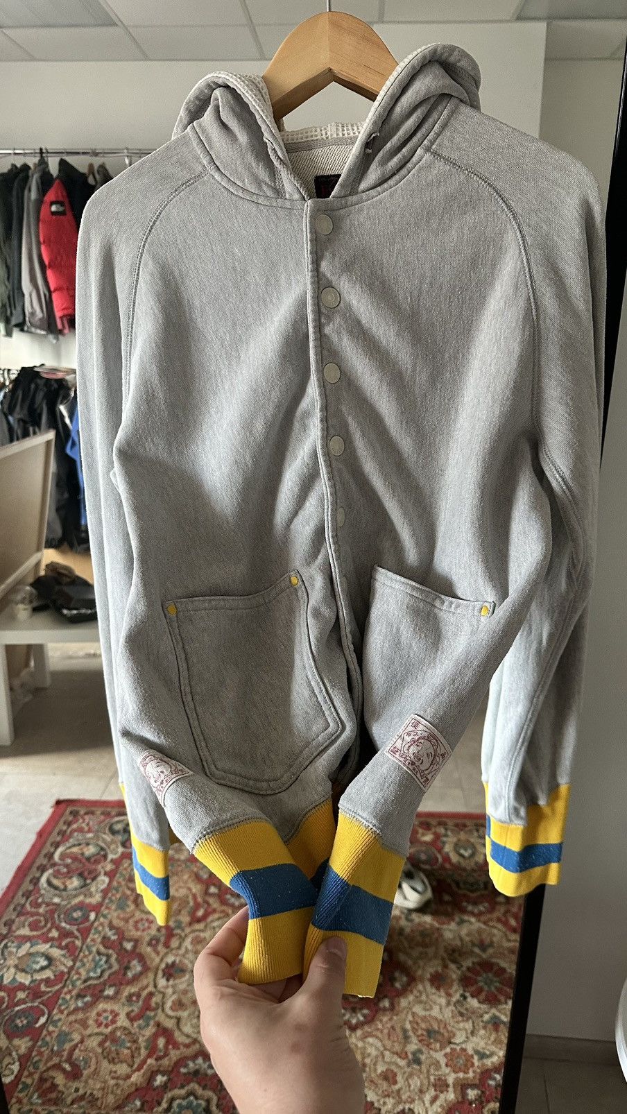 Evisu × Vintage Vintage Evisu hoodie Size US L / EU 52-54 / 3 - 2 Thumbnail