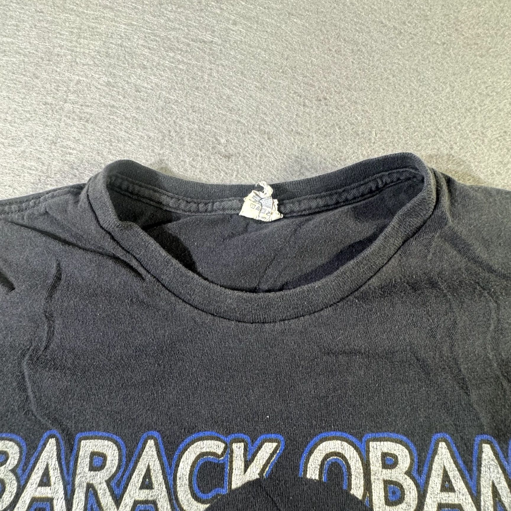 Vintage Barack Obama Inauguration Shirt Mens Large Black 2013 44th President Graphic Tee Size US L / EU 52-54 / 3 - 5 Thumbnail