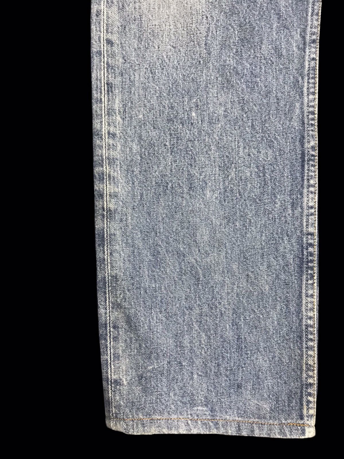 Levi's 💥VTG💥 Levis 501 Regular Medium Wash Distressed Denim F164 Size US 33 - 8 Thumbnail