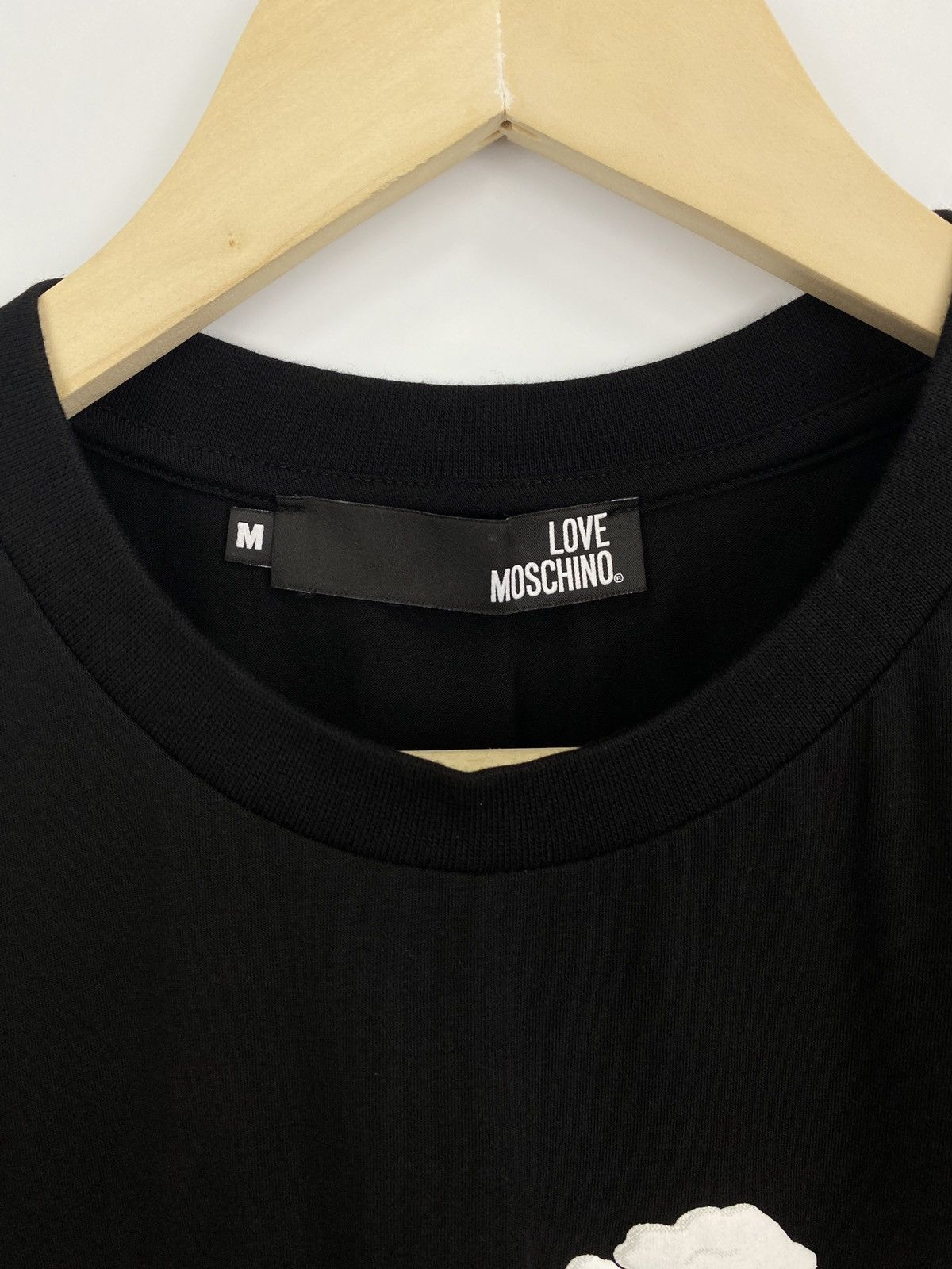Moschino Love Moschino big logo drill t-shirt hype Y2K Size US S / EU 44-46 / 1 - 5 Thumbnail