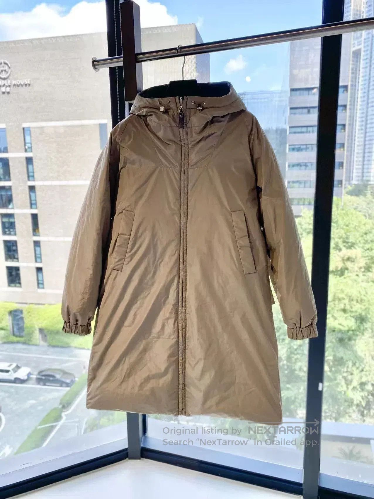 Other MaxMara Brown Long Down Coat. Size US XS / EU 42 / 0 - 2 Thumbnail
