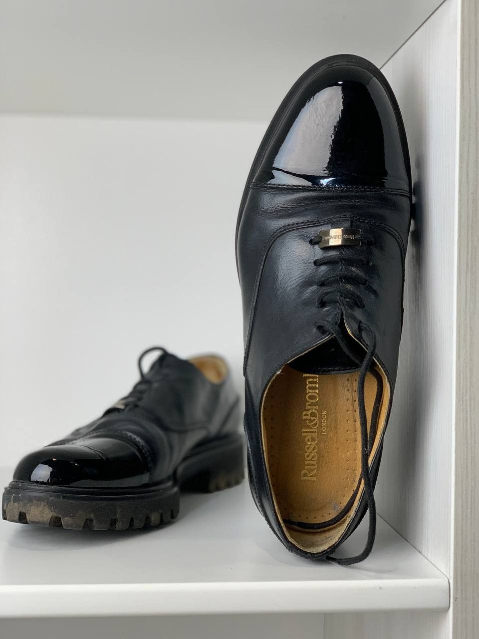 Russell & Bromley Russell And Bromley Men's Shoes Brogues Leather Lace Ups Size US 7 / EU 40 - 2 Thumbnail