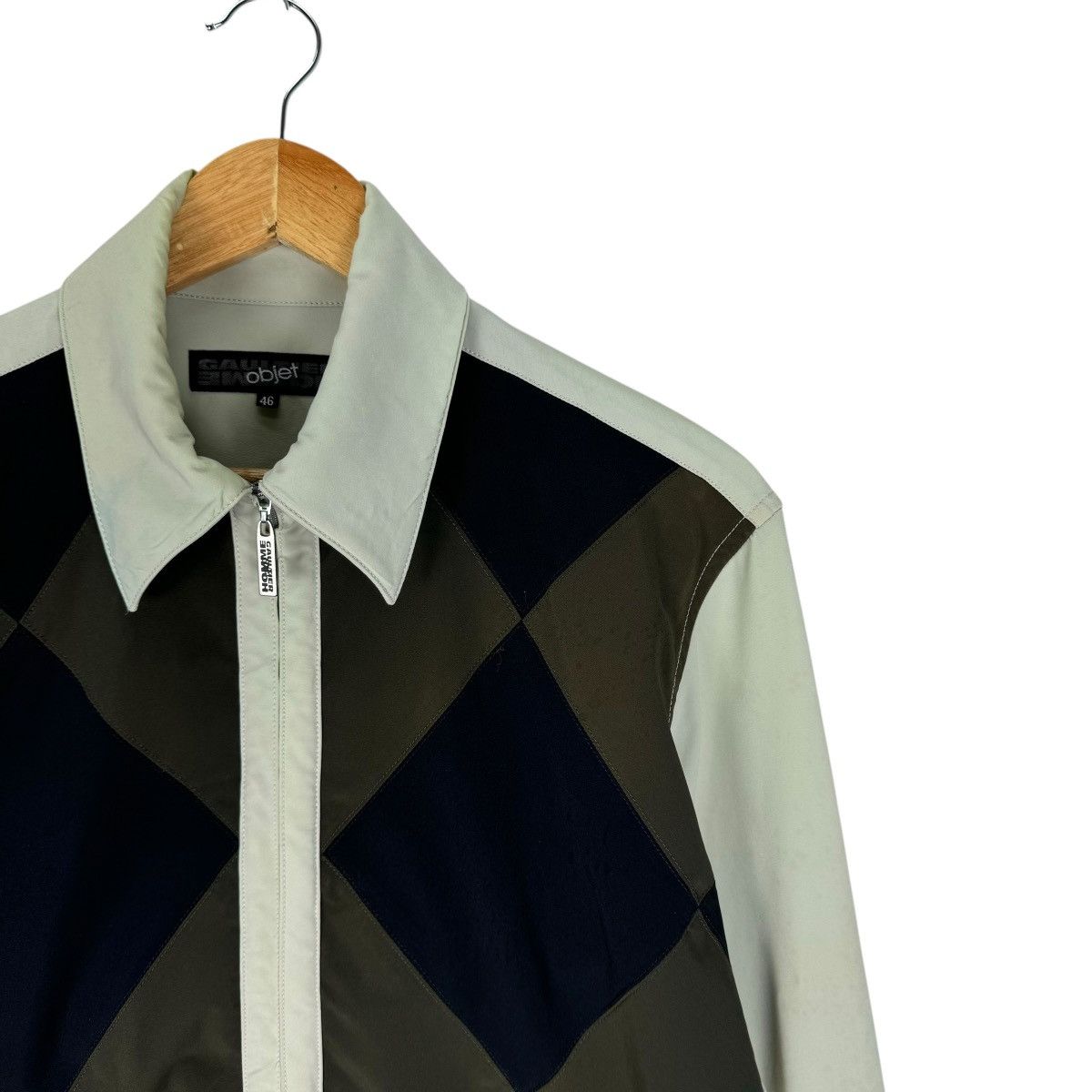 Gaultier Homme Objet ☀️JPG OBJECT DIAMOND ZIPPER SUMMER JACKET Size US S / EU 44-46 / 1 - 6 Thumbnail