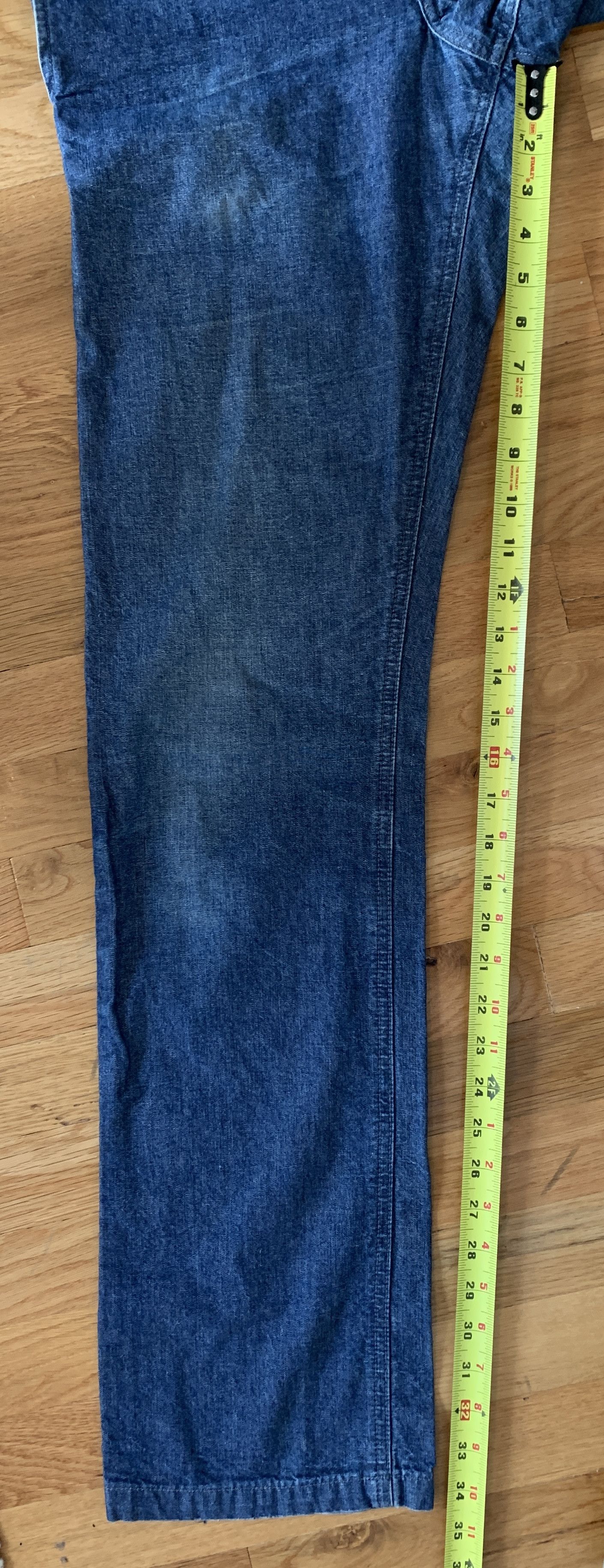 Left Field Nyc Left Field Chambray Pant Size US 30 / EU 46 - 4 Thumbnail