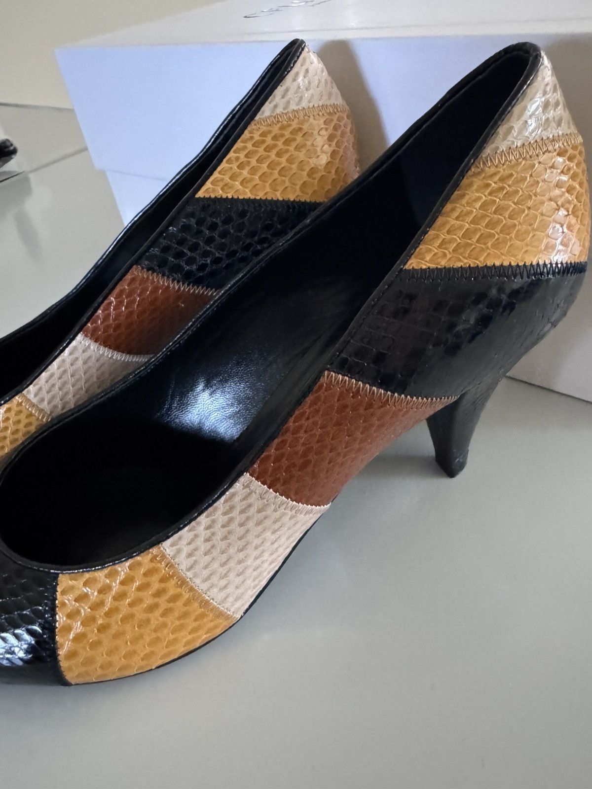 Celine Celine Triangle Heel Ayers Size US 7 / IT 37 - 2 Thumbnail