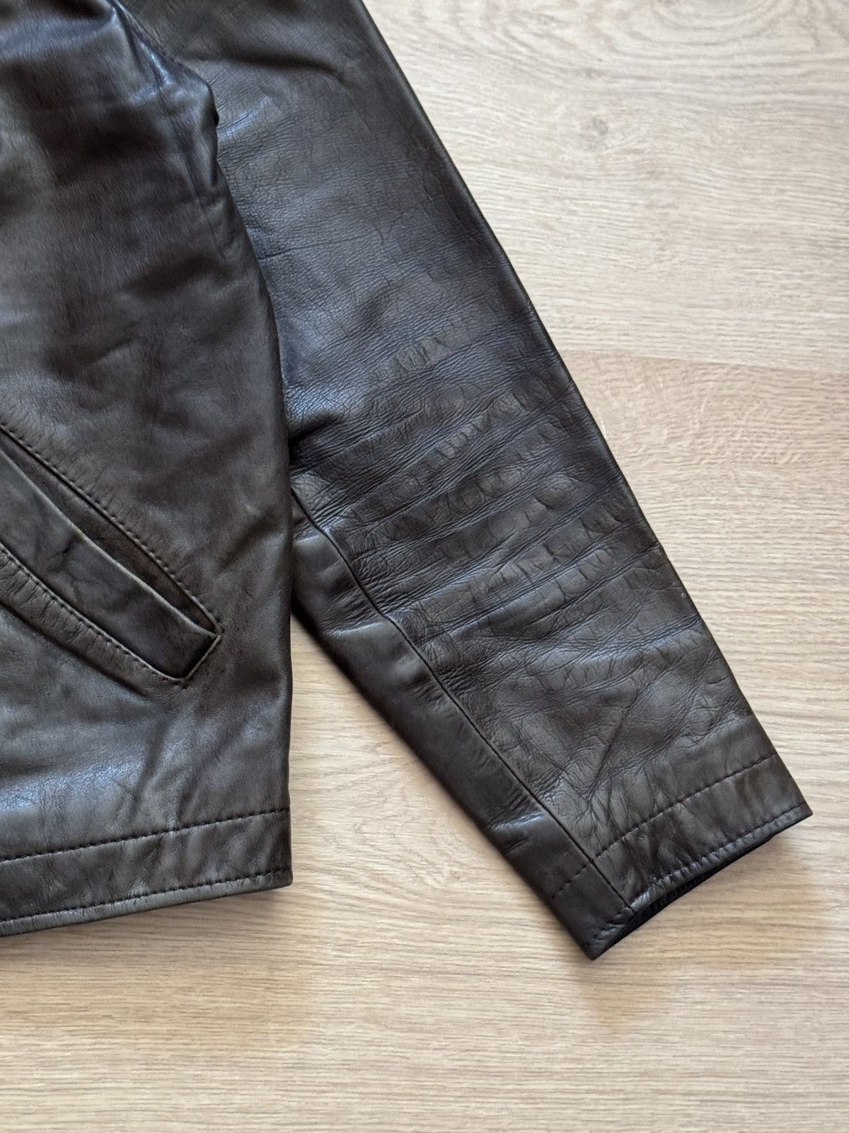 Genuine Leather Vintage Genuine Leather Distresses Vera Pelle Jacket Size US S / EU 44-46 / 1 - 5 Thumbnail