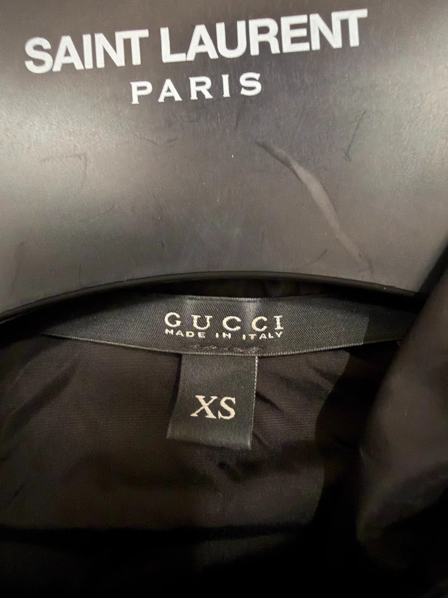 Gucci GUCCI Double Layer Black Fake Two-Piece Hooded XS Jacket Size US XS / EU 42 / 0 - 2 Thumbnail