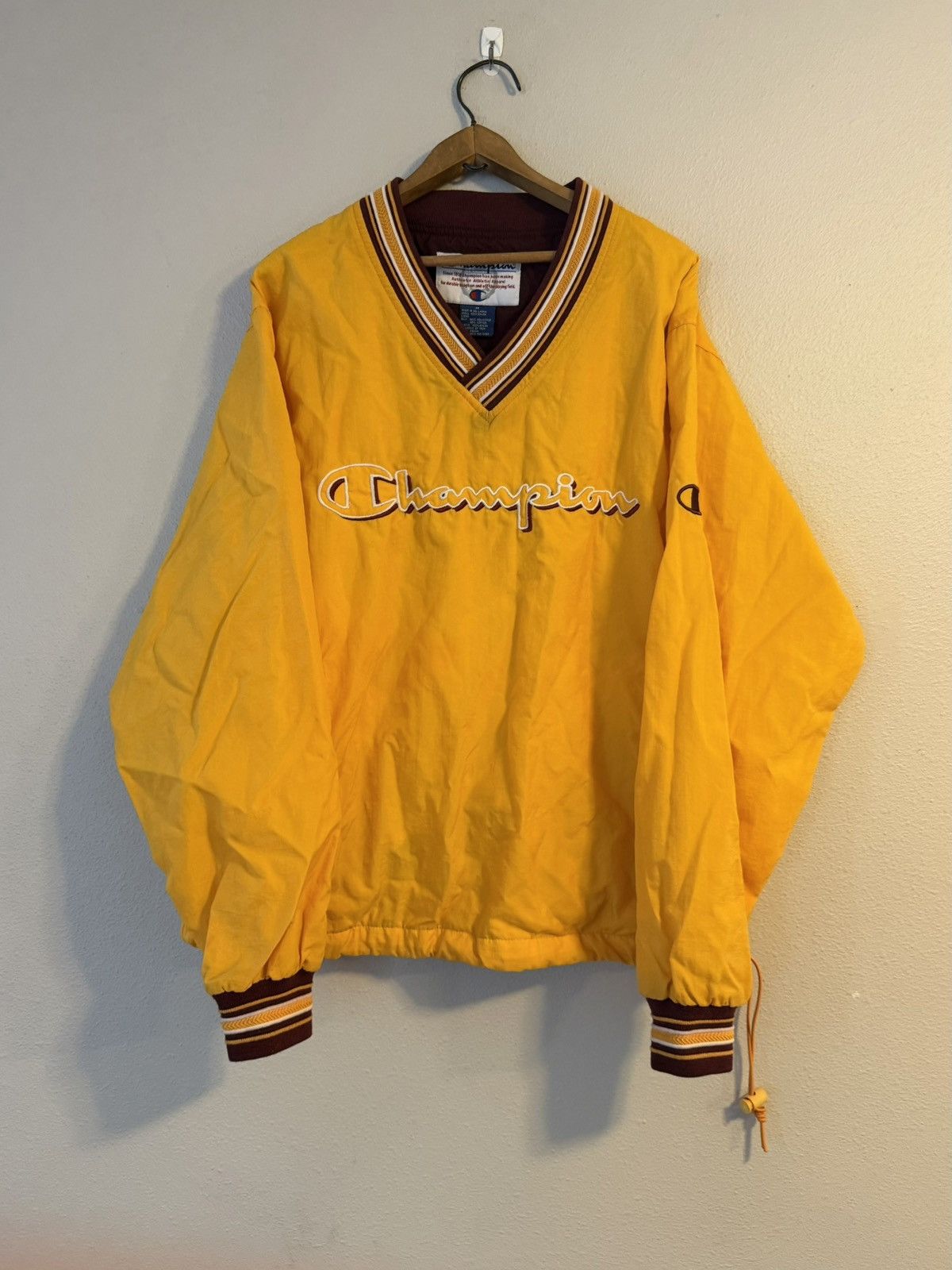 Champion vtg 90s y2k champion script logo windbreaker medium Size US M / EU 48-50 / 2 - 1 Thumbnail