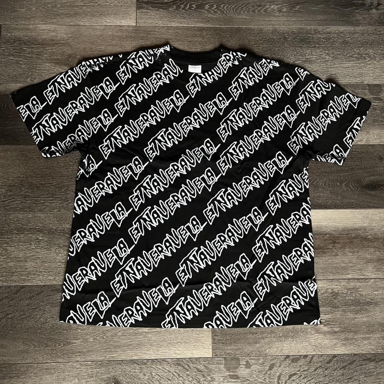 Other Fakemink Etna Vera Vela All Over Print S/S Black Tee Shirt Size US M / EU 48-50 / 2 - 1 Thumbnail