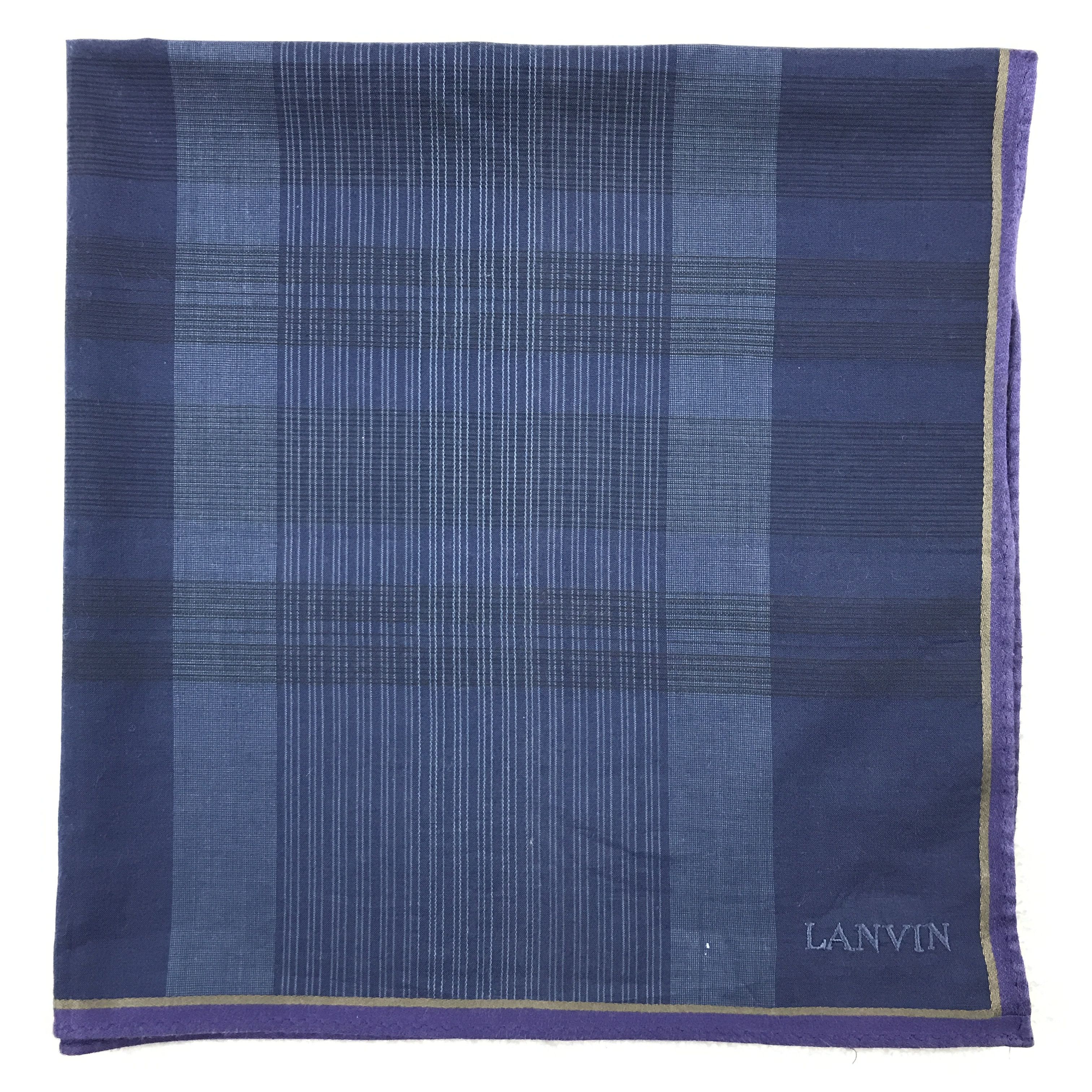 Designer × Lanvin × Vintage Vintage Lanvin Bandana Neckerchief Handkerchief Size ONE SIZE - 2 Thumbnail