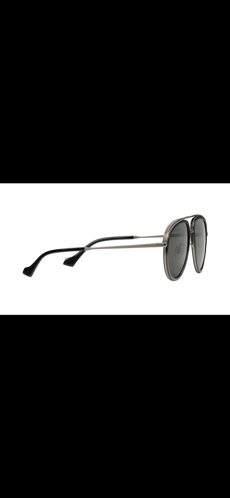 Gucci Gucci Aviator Frame Sunglasses Size ONE SIZE - 2 Thumbnail