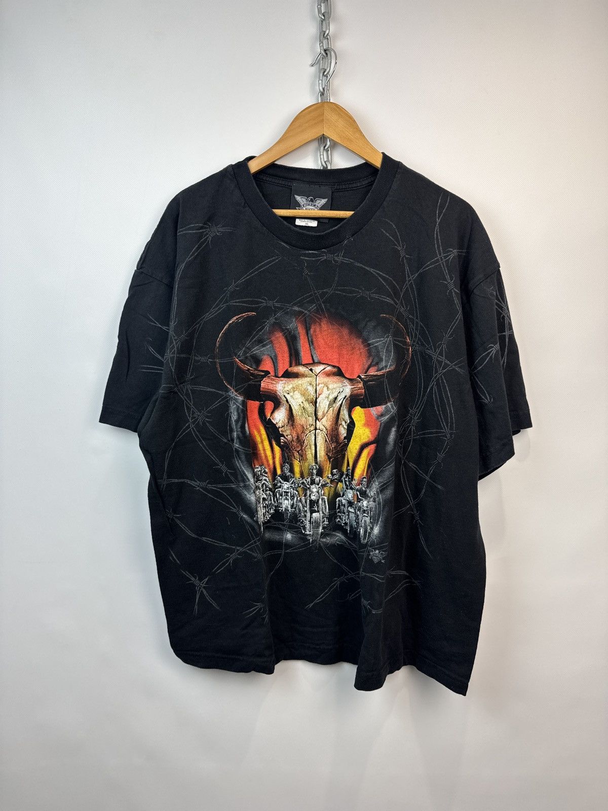 Vintage Vintage T-shirt G-Dragon DreamCatcher Overprint American Bik Size US XXL / EU 58 / 5 - 1 Thumbnail