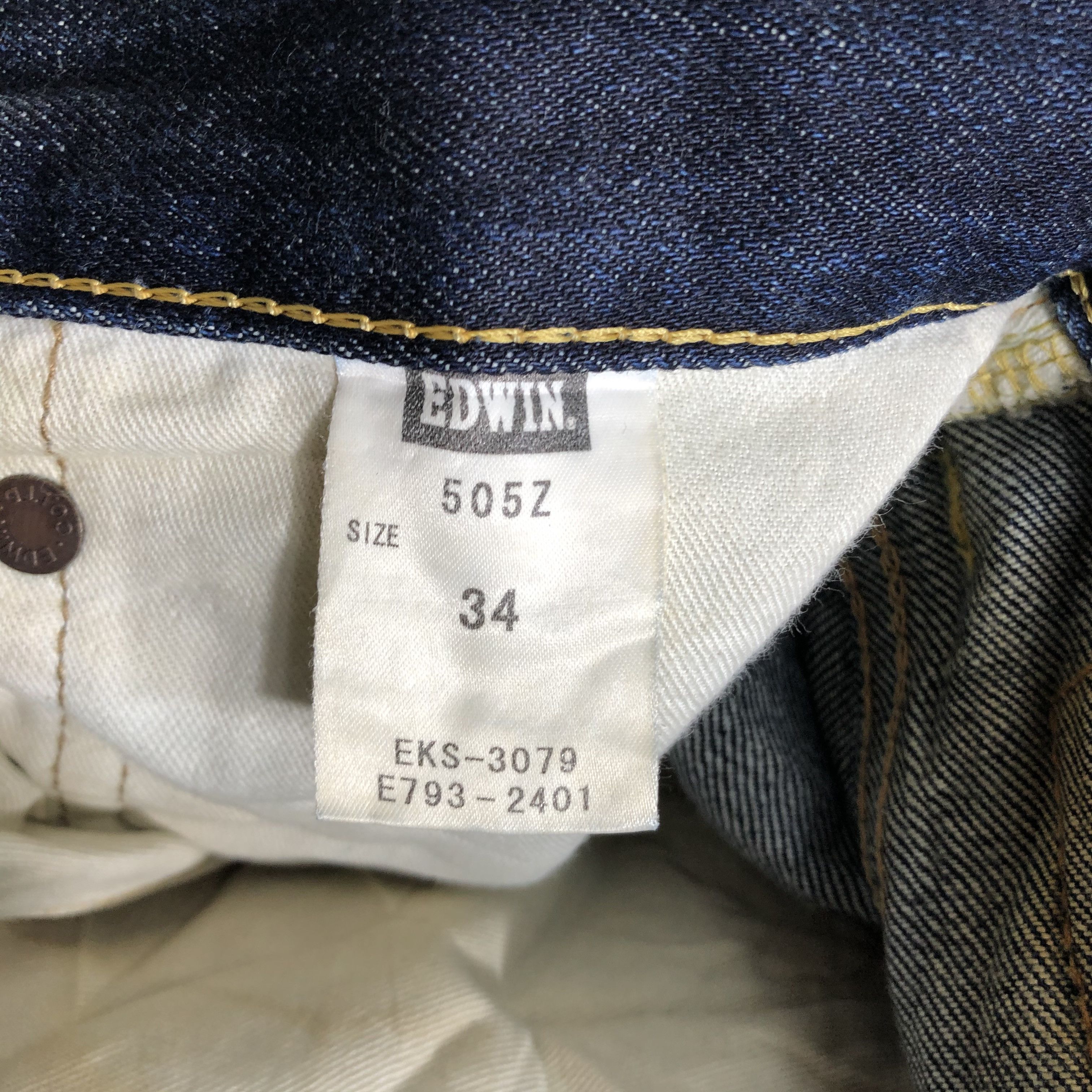 Edwin Vintage Blue Wash Edwin Redline Jeans-J3857 Size US 38 / EU 54 - 11 Thumbnail