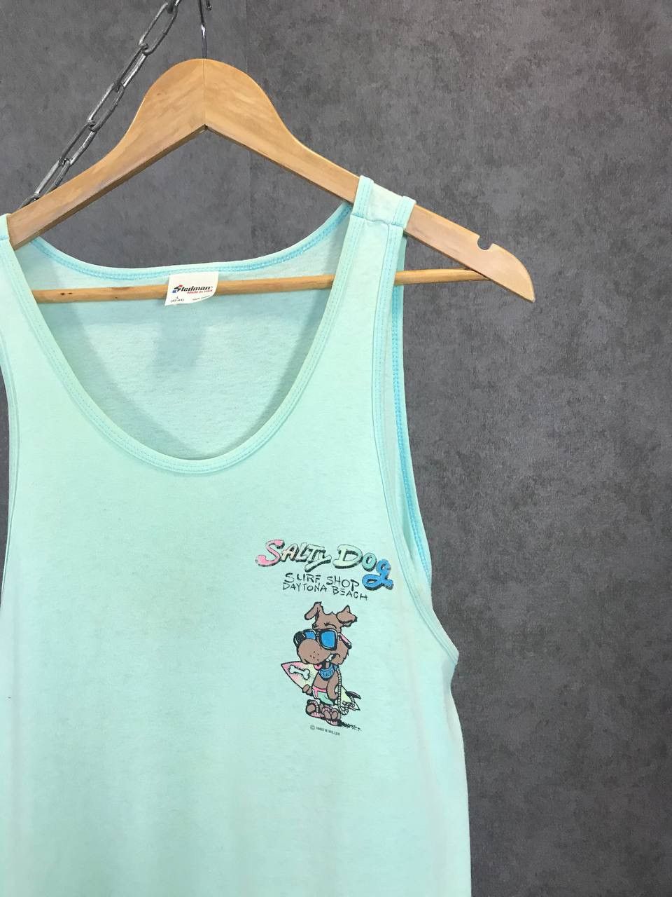 Other Salty Dog 1980 vintage surf made in USA tank top Size US L / EU 52-54 / 3 - 6 Thumbnail