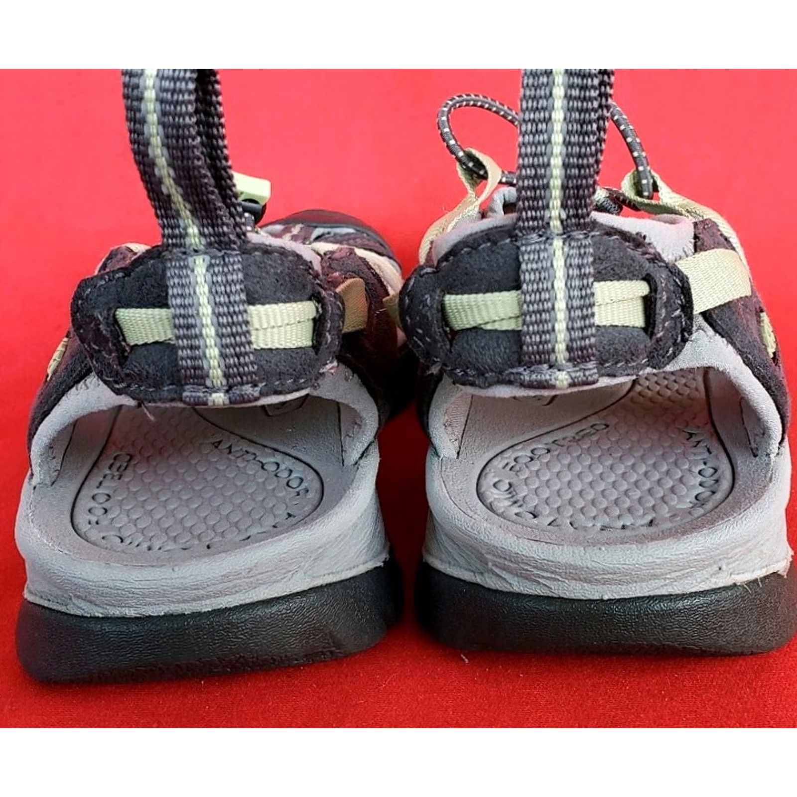 KEEN VINTAGE Keen Women's Whisper Sandals 8.5M Light Green No Tie Elastic Lacing Cushioned Sandal Womens Shoes Green Sport Sandals Mens/Mens Size US 7 / IT 37 - 6 Thumbnail