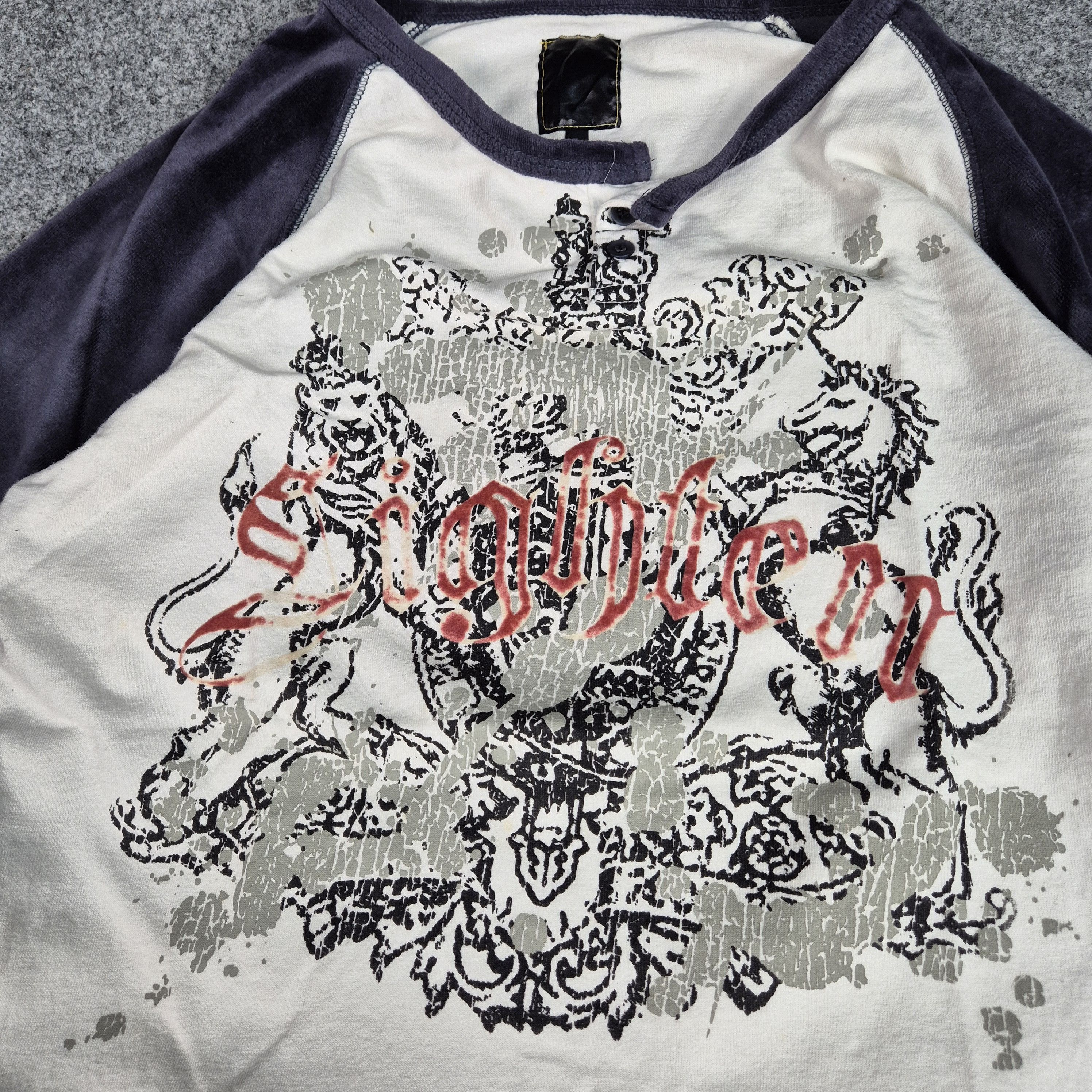Japanese Brand Japanes Gothic punk grunge long sleeve Size US L / EU 52-54 / 3 - 2 Thumbnail