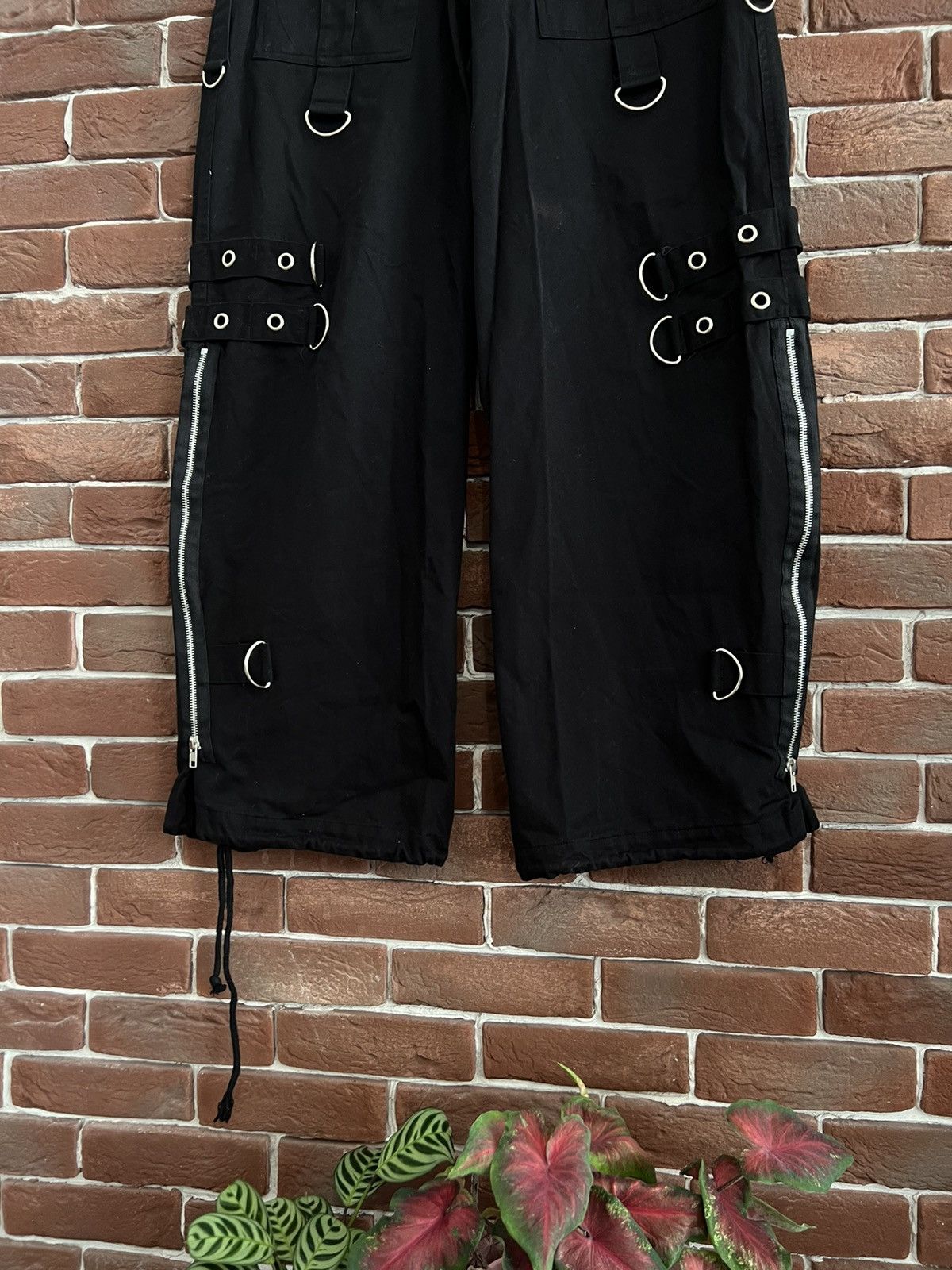 Japanese Brand RARE Mercy Y2K Parachute Bondage Pants Cyber Punk Rave Techn Size US 34 / EU 50 - 4 Thumbnail