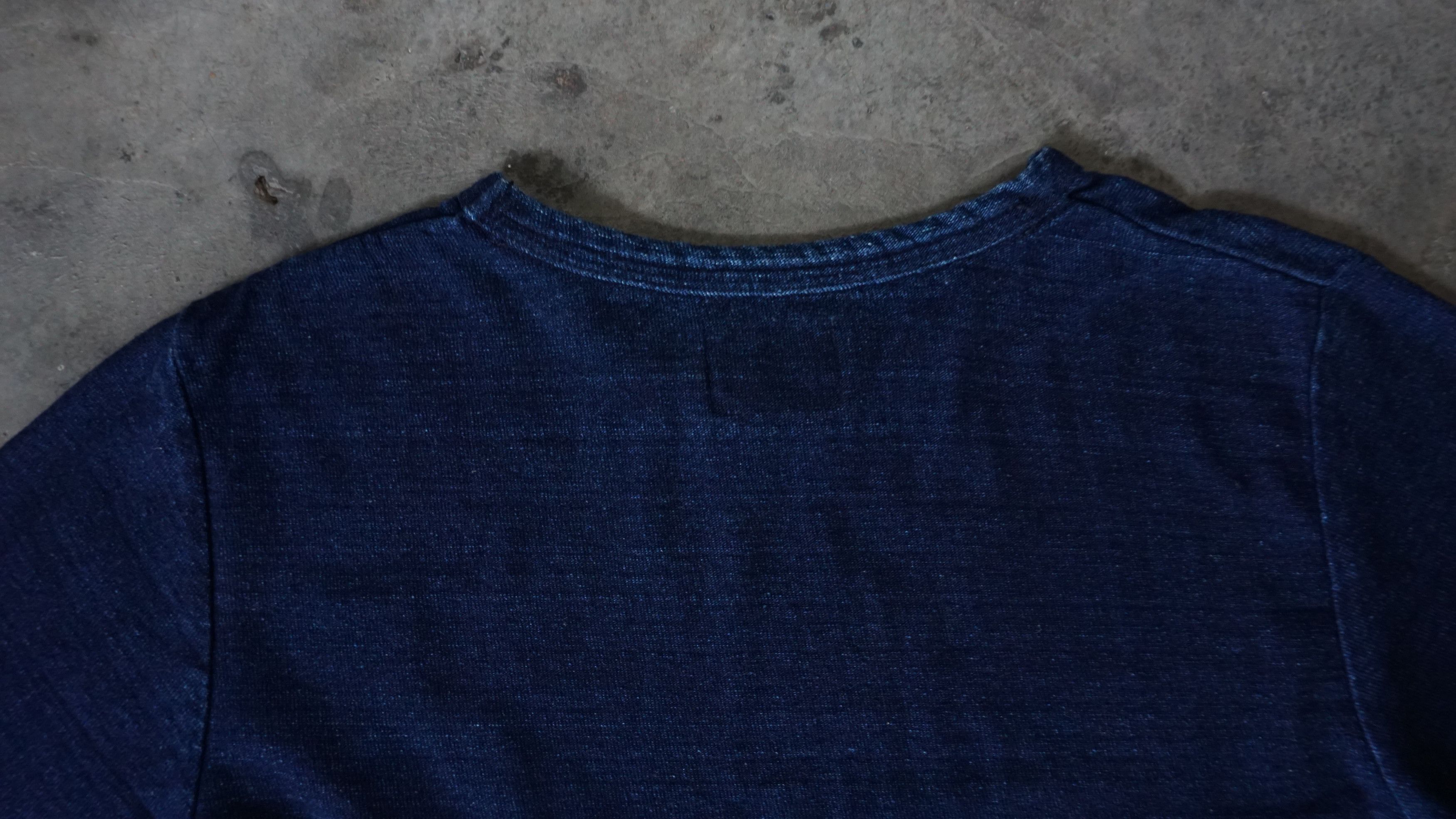 Japanese Brand koromo Embroidery Long Sleeve Denim Shirt Size XXS / US 00 / IT 34 - 7 Thumbnail