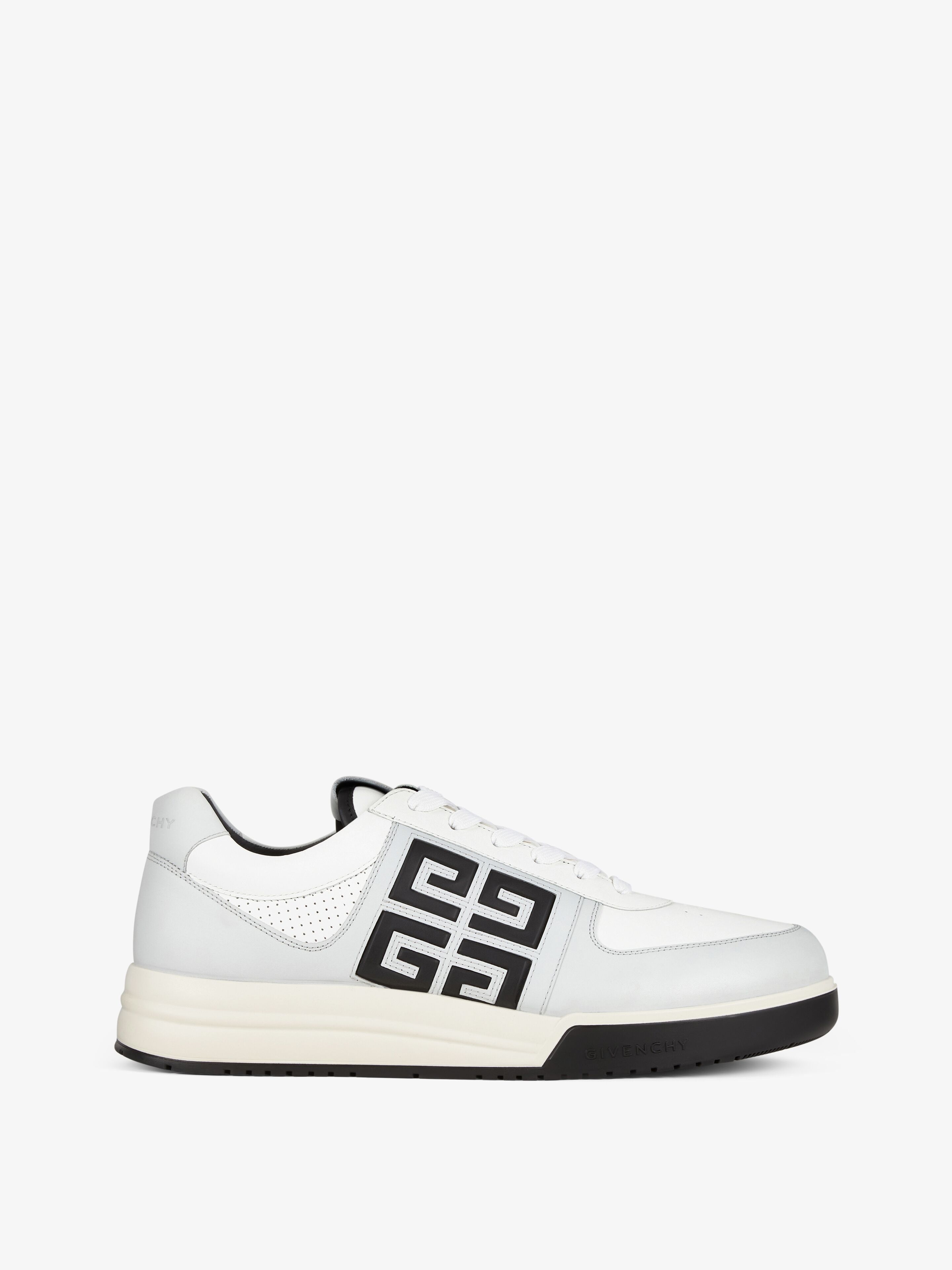 Givenchy o1lv12m1025 4G Low-Top Sneakers in White/Grey Size US 14 / EU 47 - 2 Thumbnail