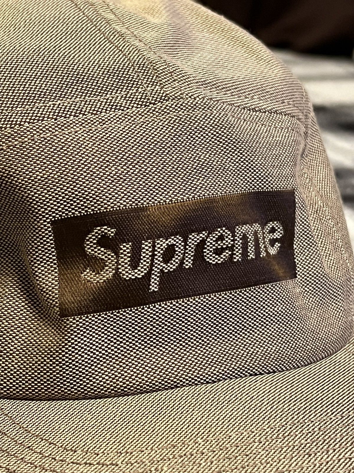 Supreme Supreme Jacquard Logo Camp Cap Size ONE SIZE - 5 Thumbnail