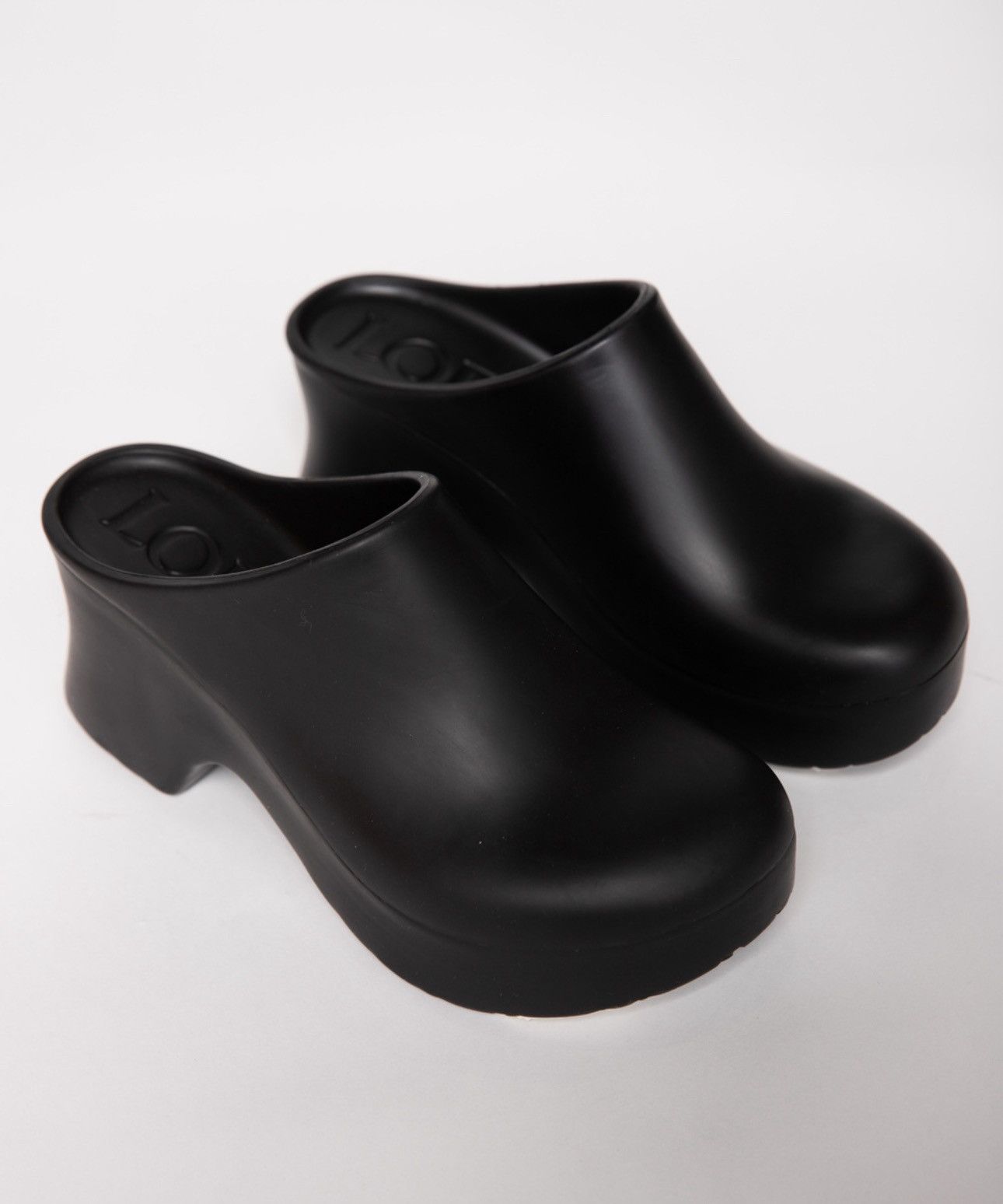Loewe Last Size Loewe Terra Wedge Black Clogs Size US 10 / IT 40 - 2 Thumbnail