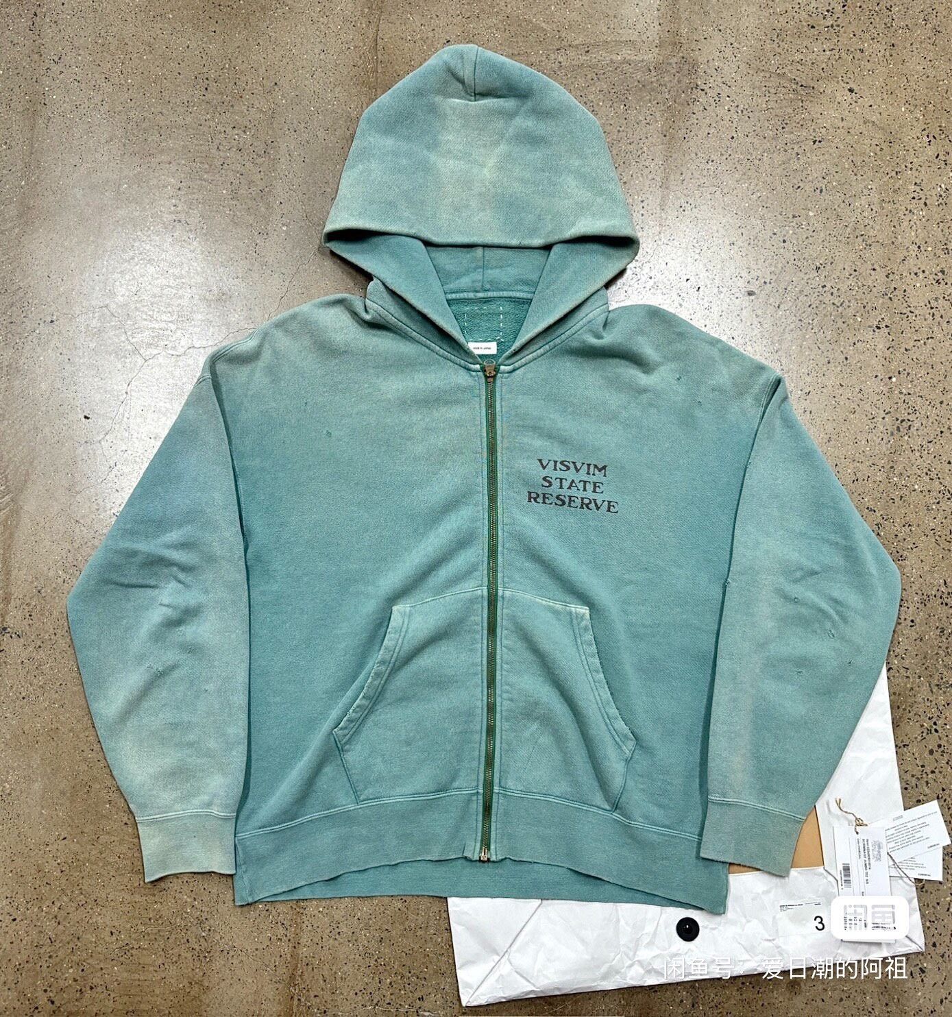 Visvim Visvim 24aw Jumbo SB Hoodie F.Z. Crash size3 | Grailed