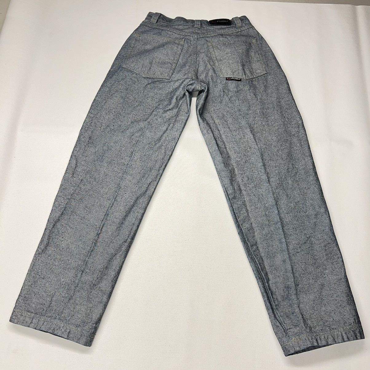 Fubu × Vintage Fubu Jeans 32X34 Baggy Straight Reverse Blue 90s Y2K Size US 32 / EU 48 - 14 Thumbnail