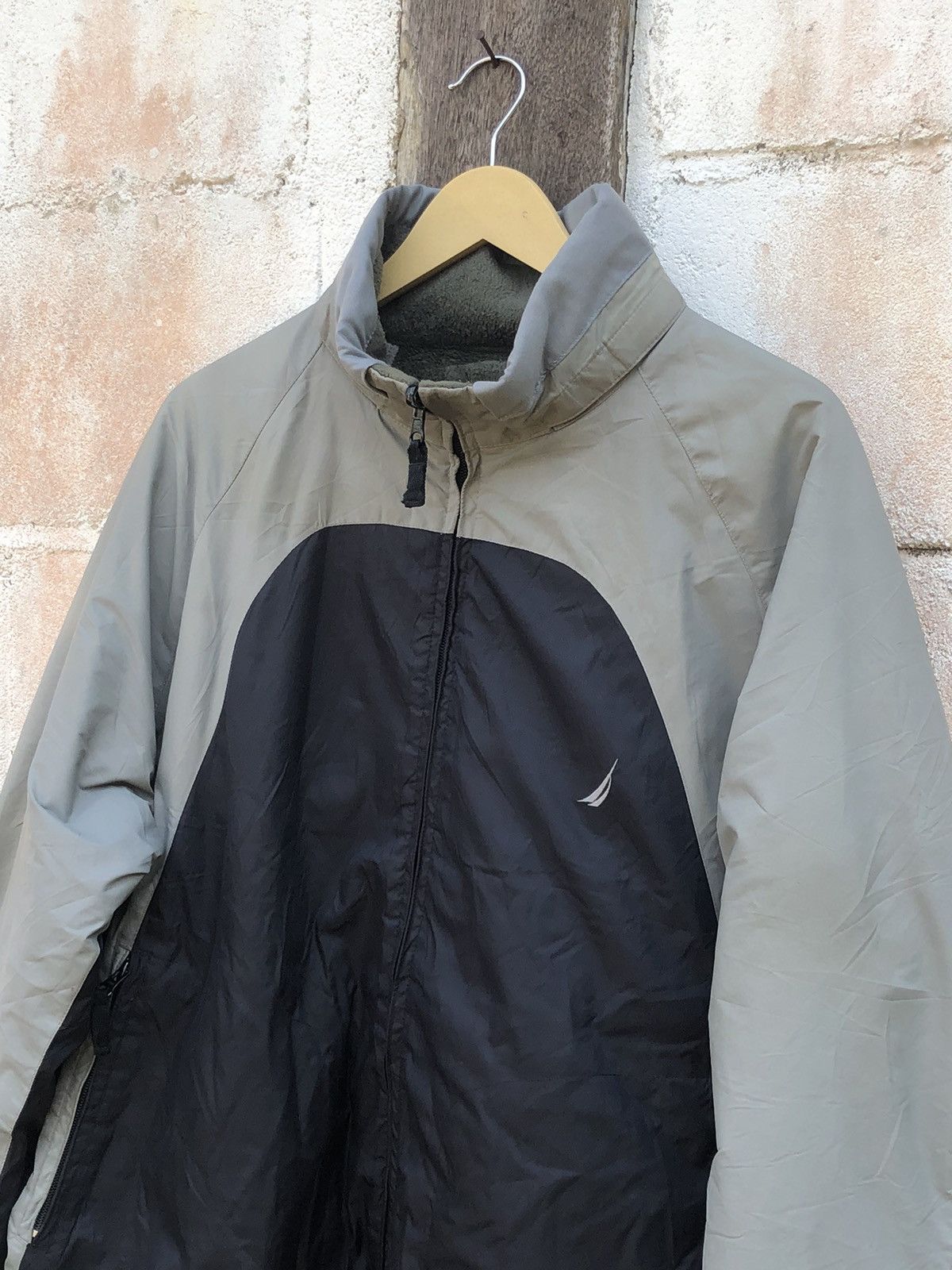 Nautica Nautica Coach’s Jacket Hoodie Windbreaker Lining Wool Size US L / EU 52-54 / 3 - 4 Thumbnail