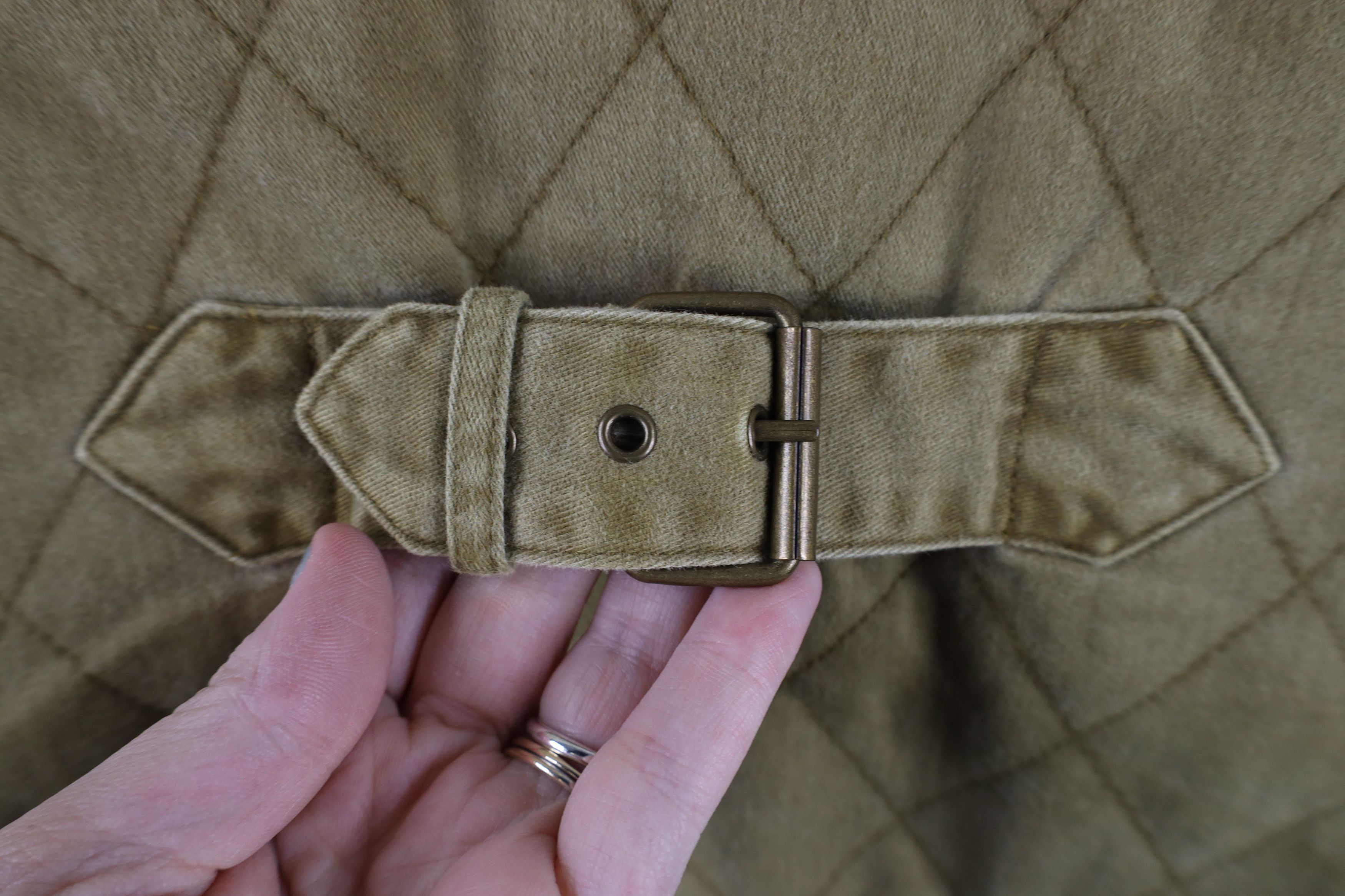 Vintage Vintage 90s Streetwear Stonewash Quilted Button Vest Jacket Size US S / EU 44-46 / 1 - 10 Thumbnail