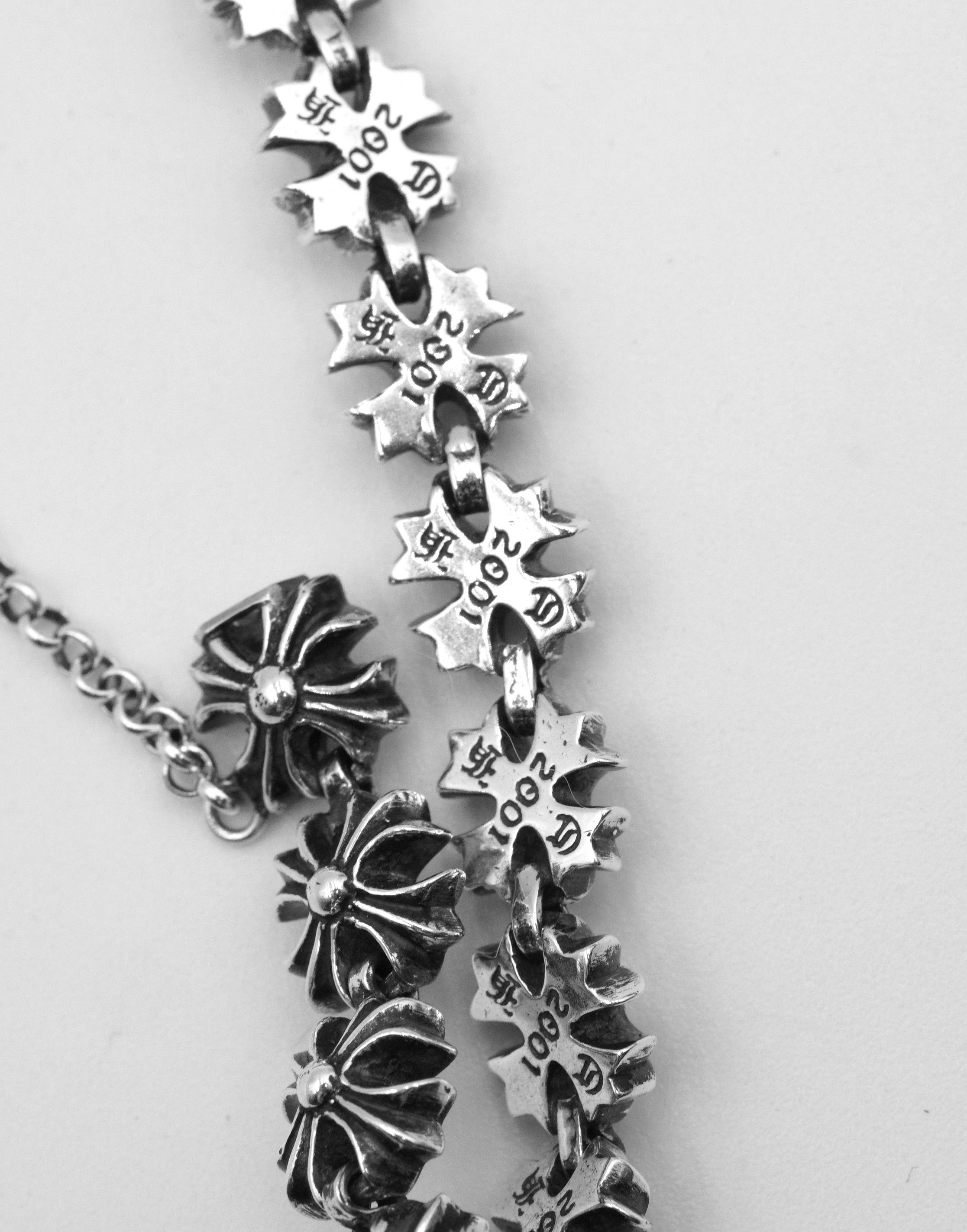 Chrome Hearts Chrome Hearts 925 Silver Tiny E Plus Bracelet Size ONE SIZE - 6 Thumbnail