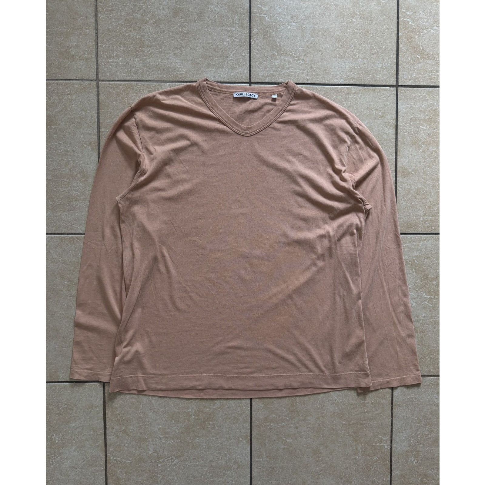 Our Legacy Our Legacy Peach Pink New Clean Jersey Size US M / EU 48-50 / 2 - 1 Thumbnail