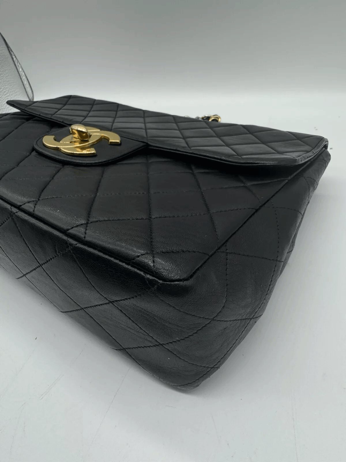 Chanel CHANEL VINTAGE JUMBO CLASSIC SINGLE FLAP BAG Size ONE SIZE - 4 Thumbnail