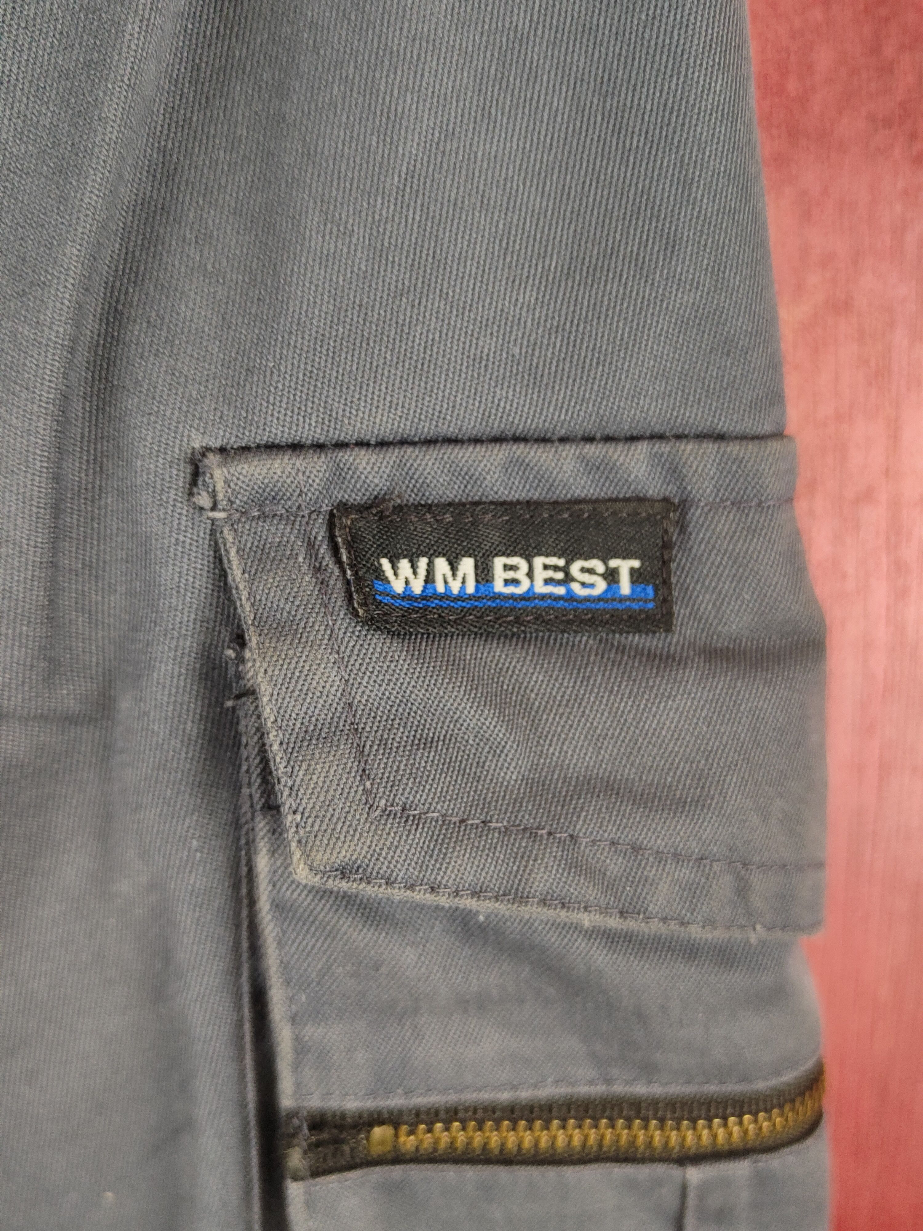 Japanese Brand WB Best Dark Gray Multipocket Tactical Cargo Pants #S1783 Size US 32 / EU 48 - 9 Thumbnail