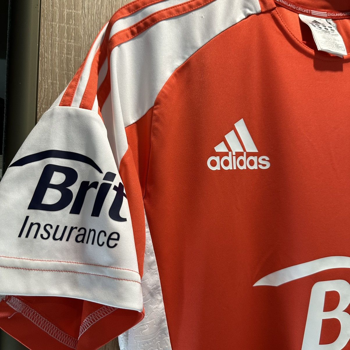 Adidas × Vintage VINTAGE ADIDAS ENGLAND CRICKET JERSEY WORLD CUP 2011 Size US L / EU 52-54 / 3 - 7 Thumbnail