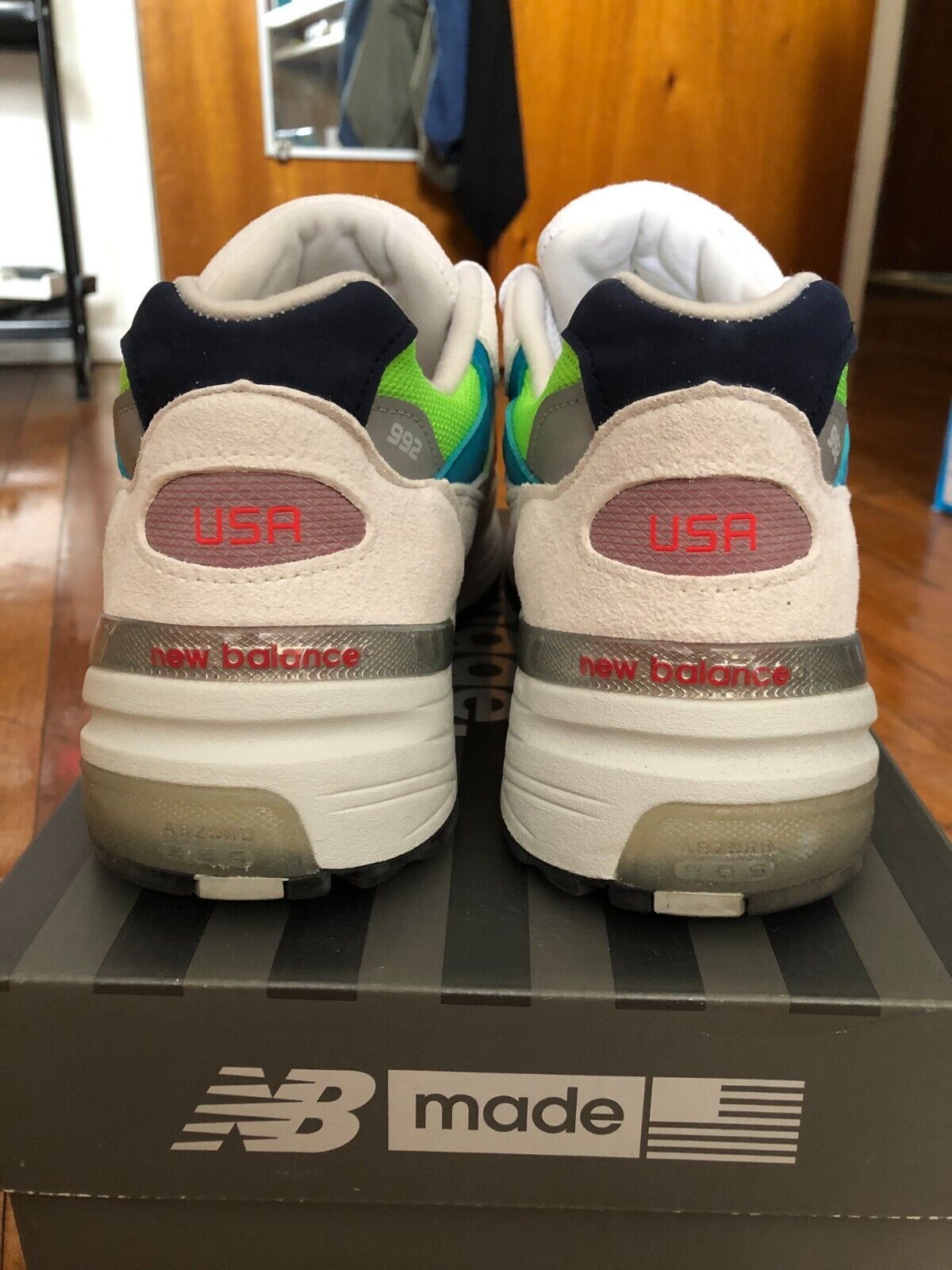 New Balance *USED* New Balance 992 Made in USA M992DA sz 9 Size US 9 / EU 42 - 6 Thumbnail