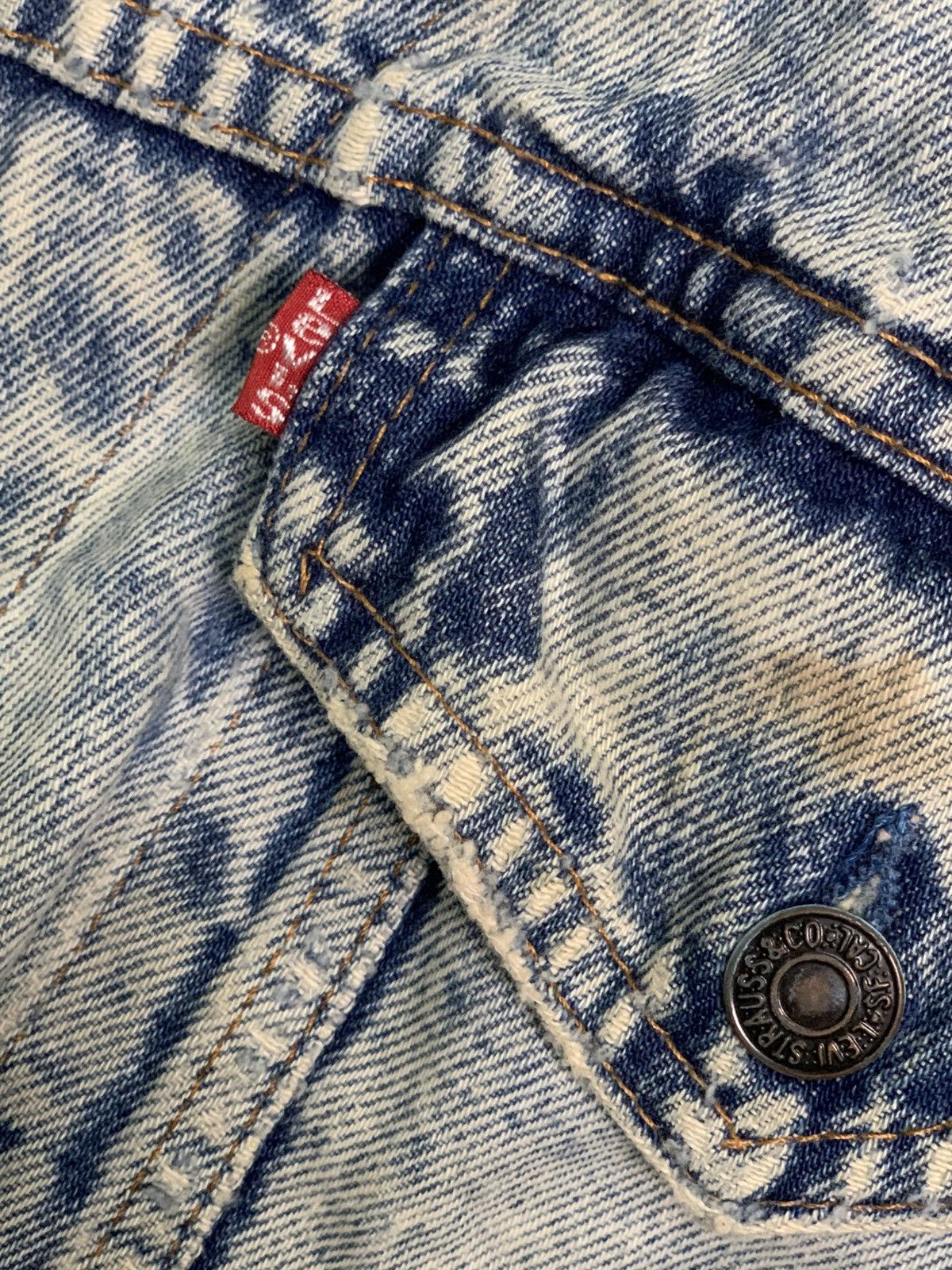 Levi's Vintage Clothing Rare Design Vintage Levi’s Trucker Jackets Size US M / EU 48-50 / 2 - 7 Thumbnail