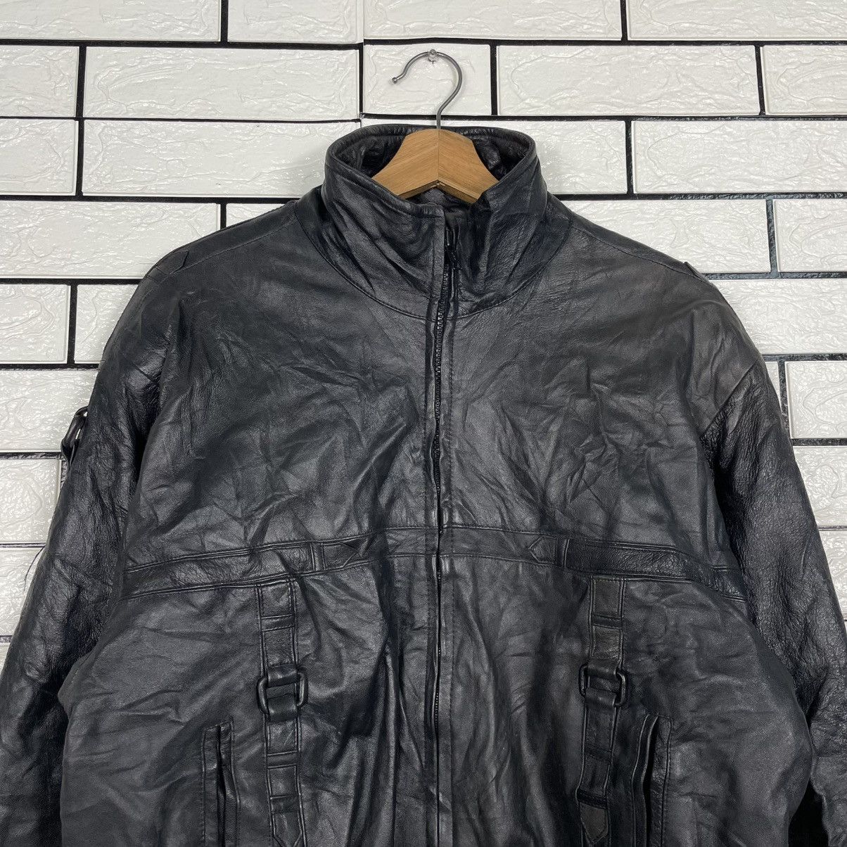 Other Wondorin Black Leather Jacket Size US M / EU 48-50 / 2 - 2 Thumbnail