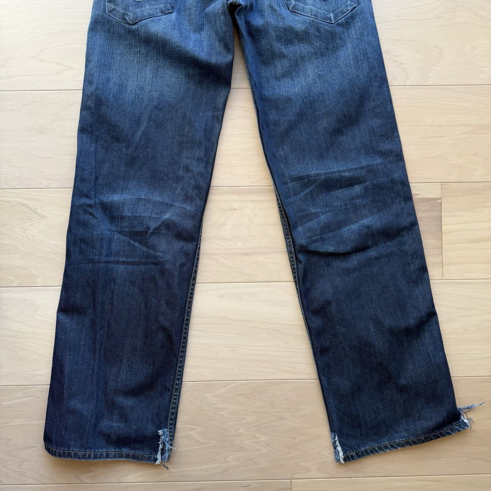Levi's × Vintage Vintage Levis Jeans 32 Blue Y2K Western Denim Workwear Size US 32 / EU 48 - 8 Thumbnail