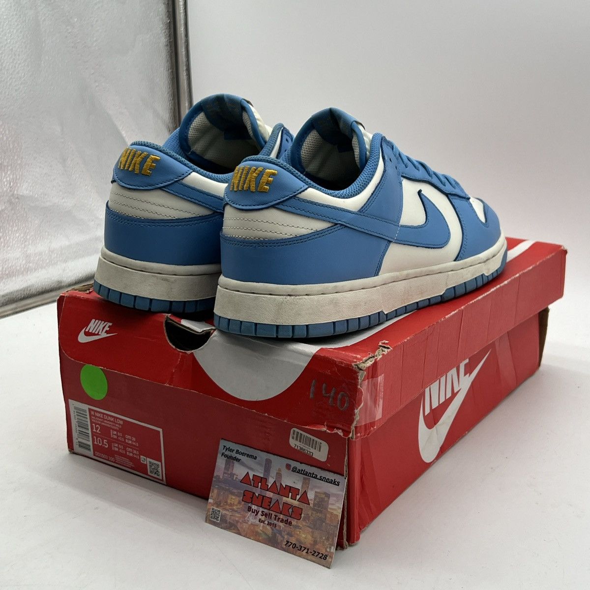 Nike Wmns Nike dunk low coast Size US 12 / EU 45 - 5 Thumbnail