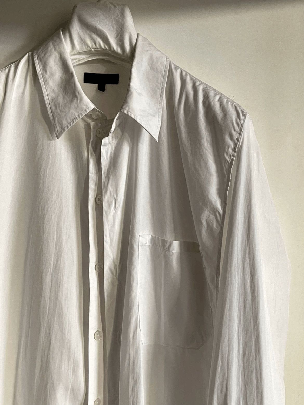 Ann Demeulemeester Ann Demeuleester Unevenness Shirt Size US L / EU 52-54 / 3 - 2 Thumbnail