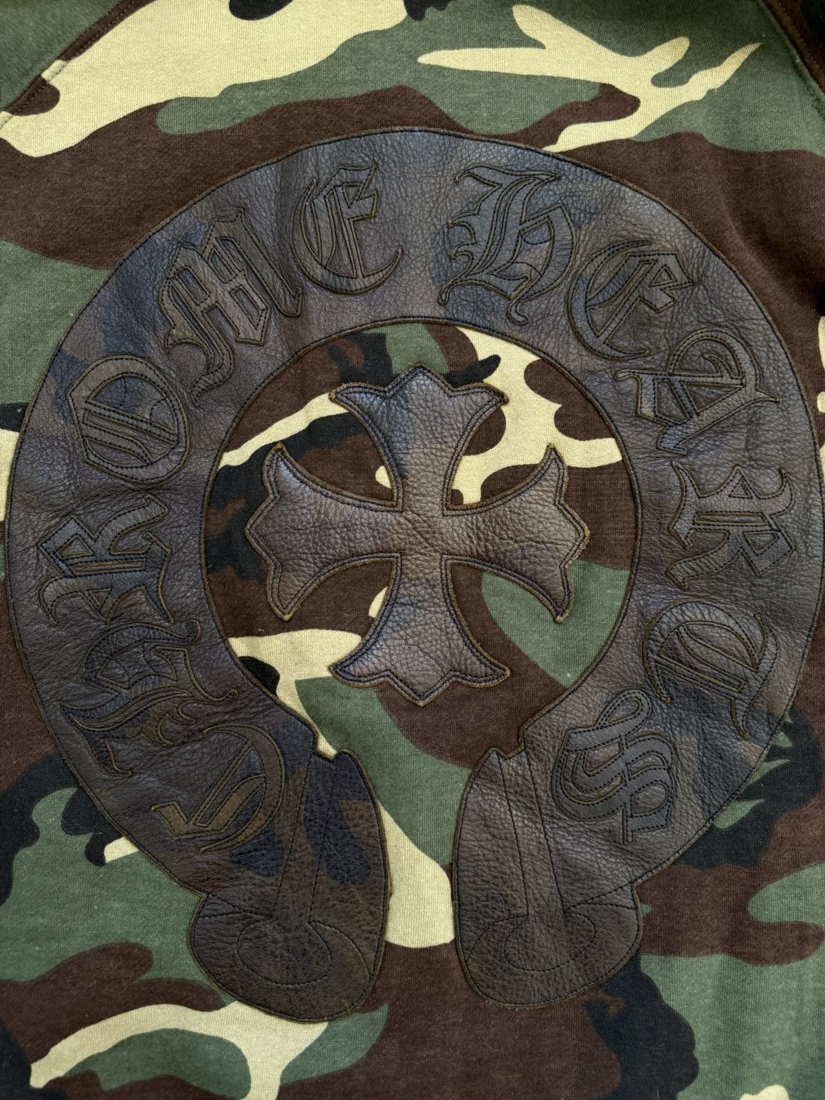 Chrome Hearts Flooded Cross Patch Camo Hoodie Size US XXL / EU 58 / 5 - 6 Thumbnail